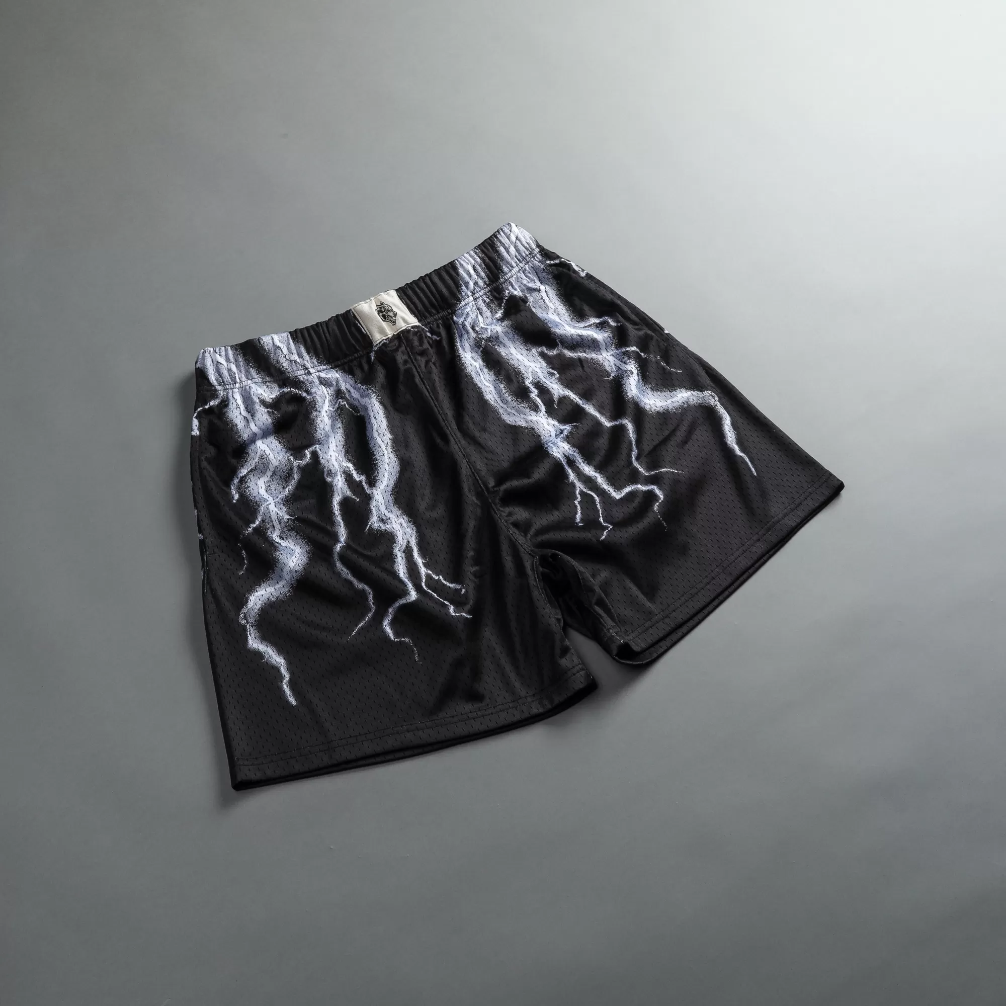 Online Above Us Patch Liam 5" Mesh Shorts In Black Men Shorts