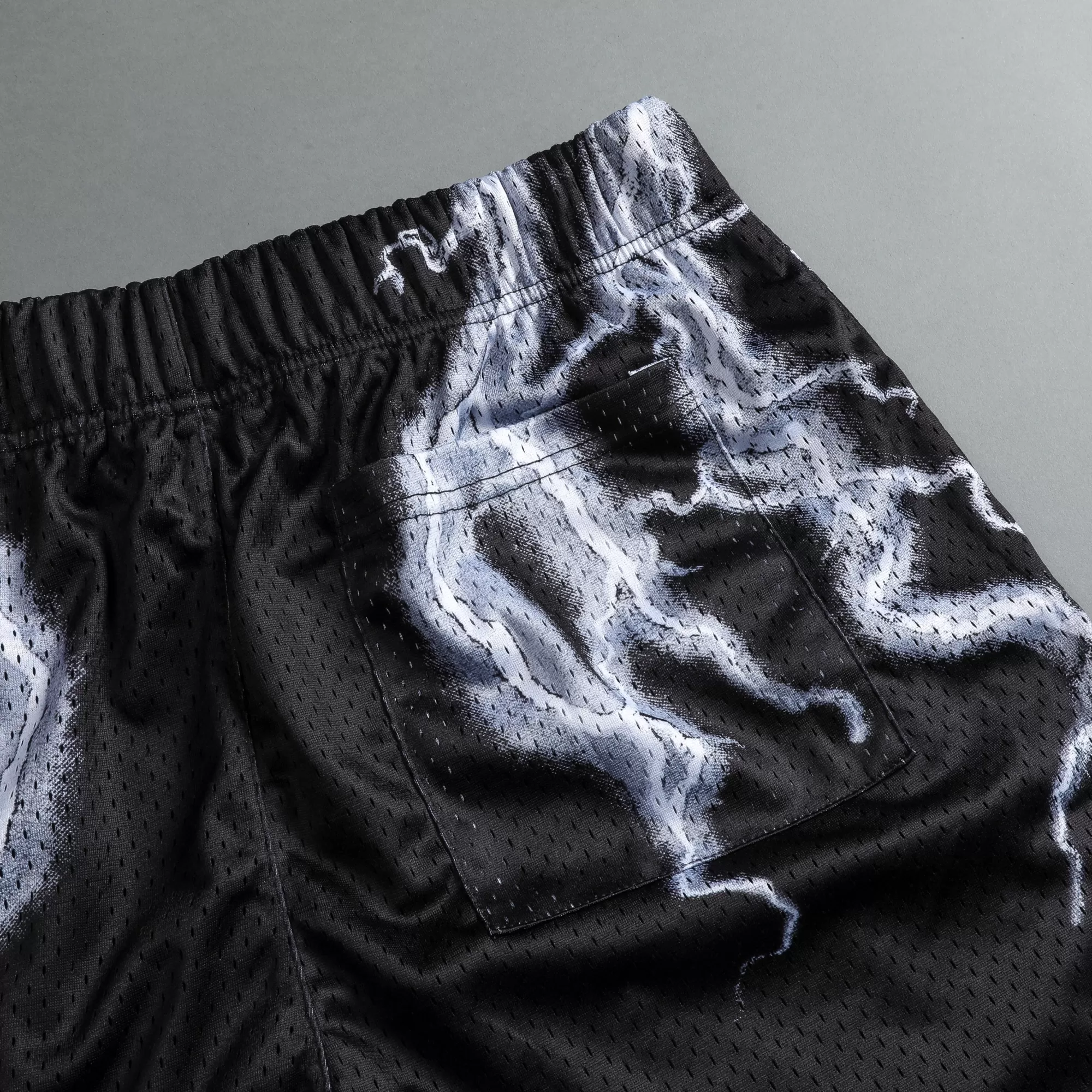 Online Above Us Patch Liam 5" Mesh Shorts In Black Men Shorts