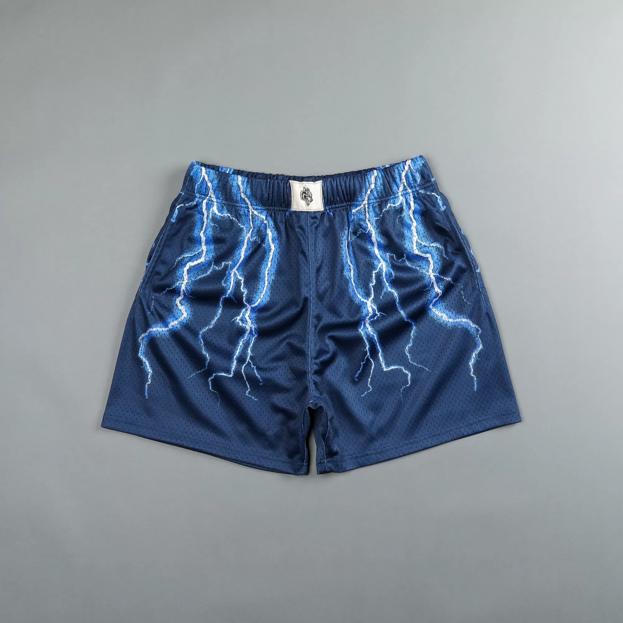 Outlet Above Us Patch Liam 5" Mesh Shorts In Norse Blue Men Shorts