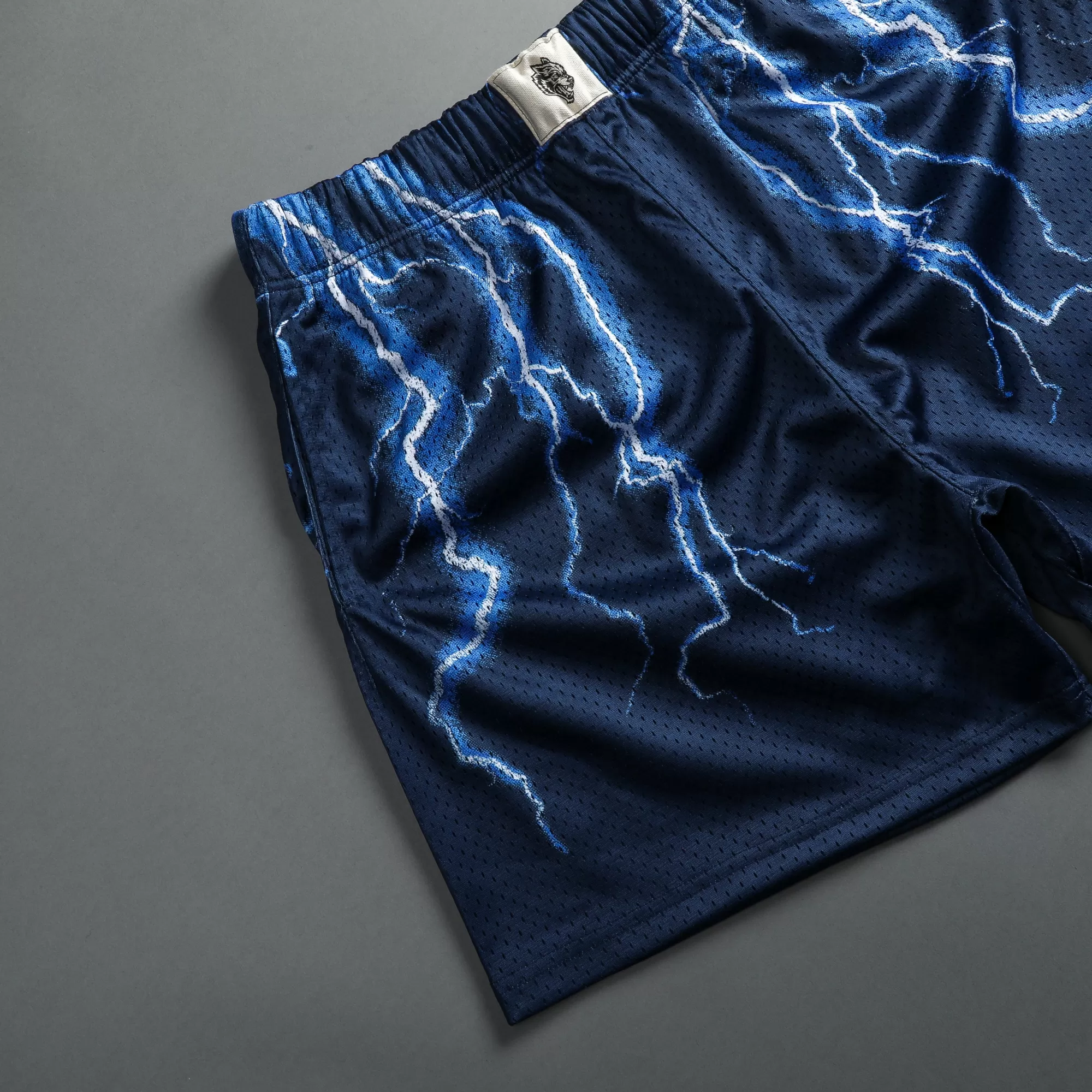 Outlet Above Us Patch Liam 5" Mesh Shorts In Norse Blue Men Shorts