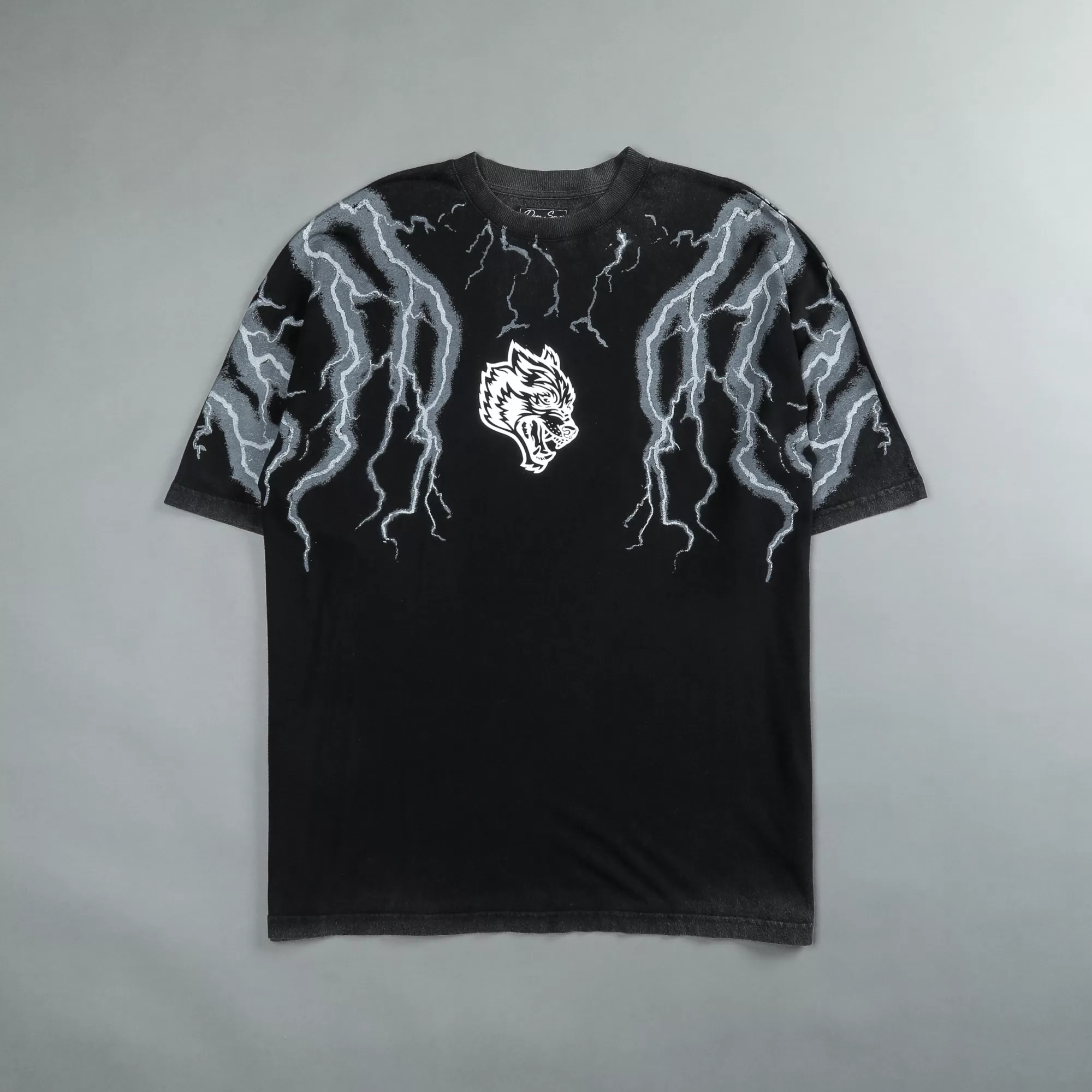 Clearance Above Us "Premium Vintage" Oversized Tee In Black Men Premium/Oversized Tees