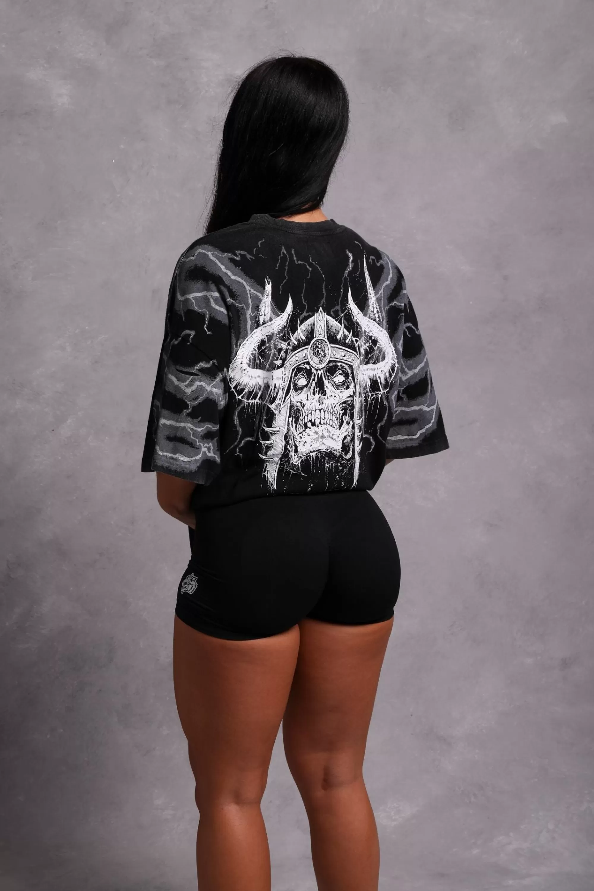 Clearance Above Us "Premium Vintage" Oversized Tee In Black Men Premium/Oversized Tees