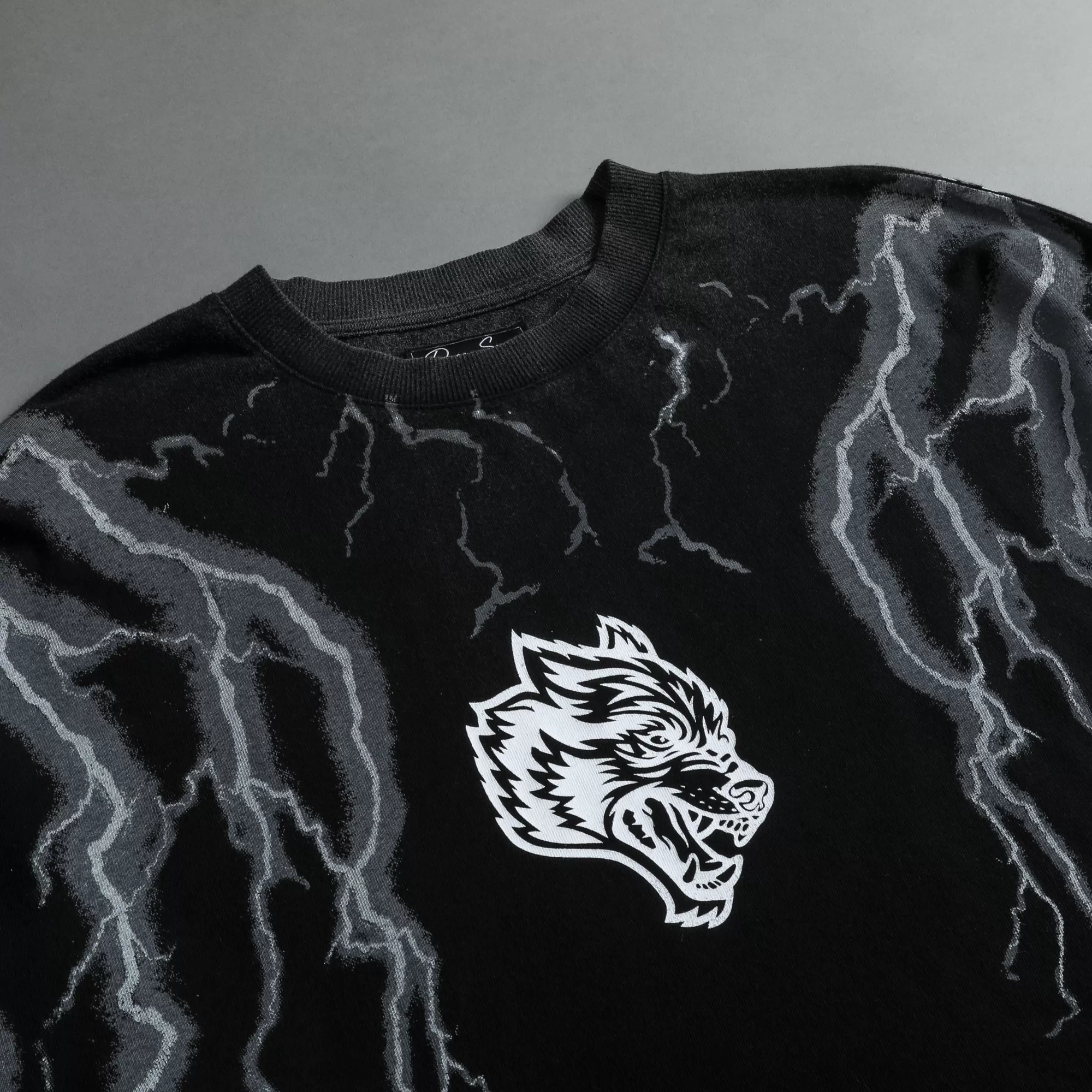 Clearance Above Us "Premium Vintage" Oversized Tee In Black Men Premium/Oversized Tees