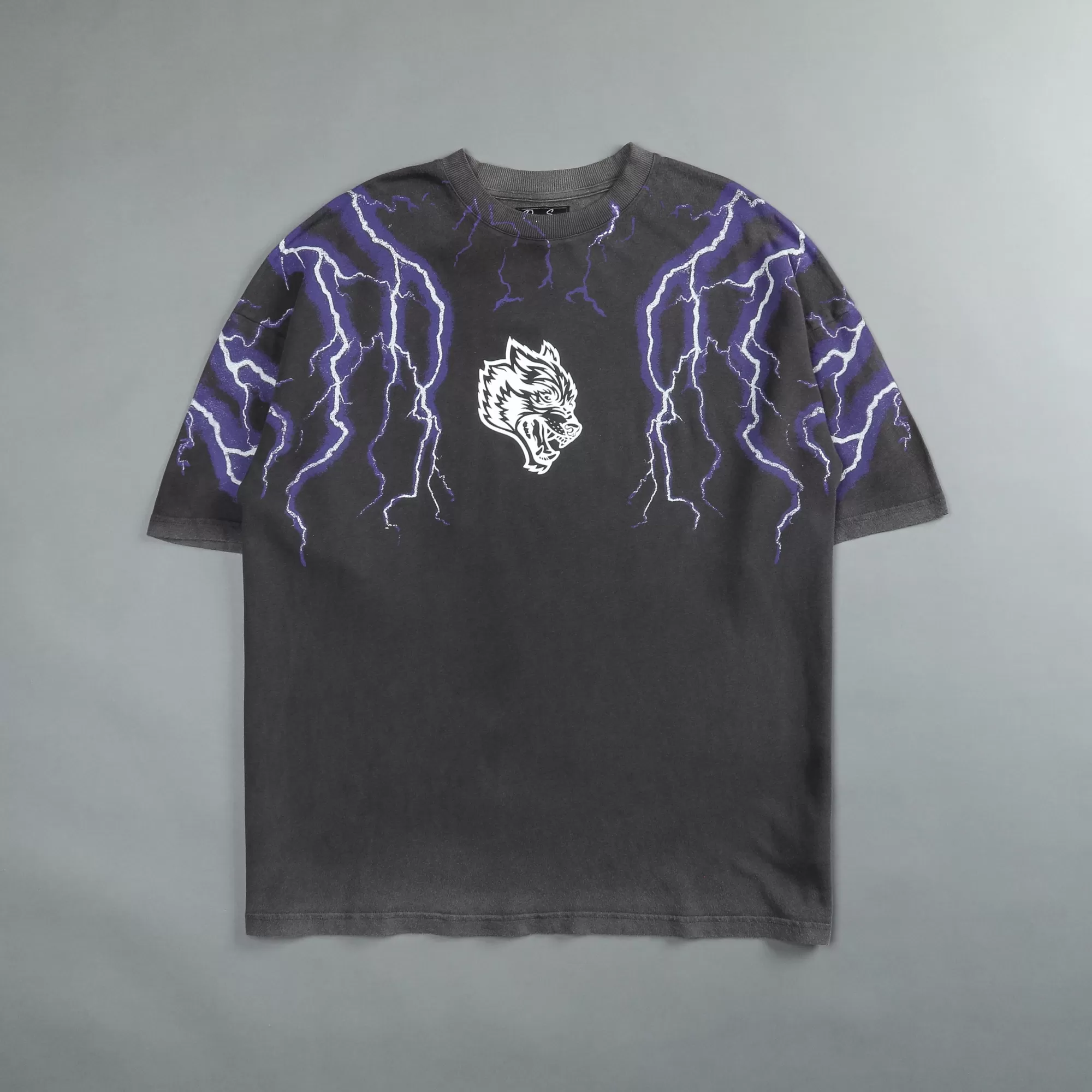 Best Above Us "Premium Vintage" Oversized Tee In Wolf Gray Men Premium/Oversized Tees