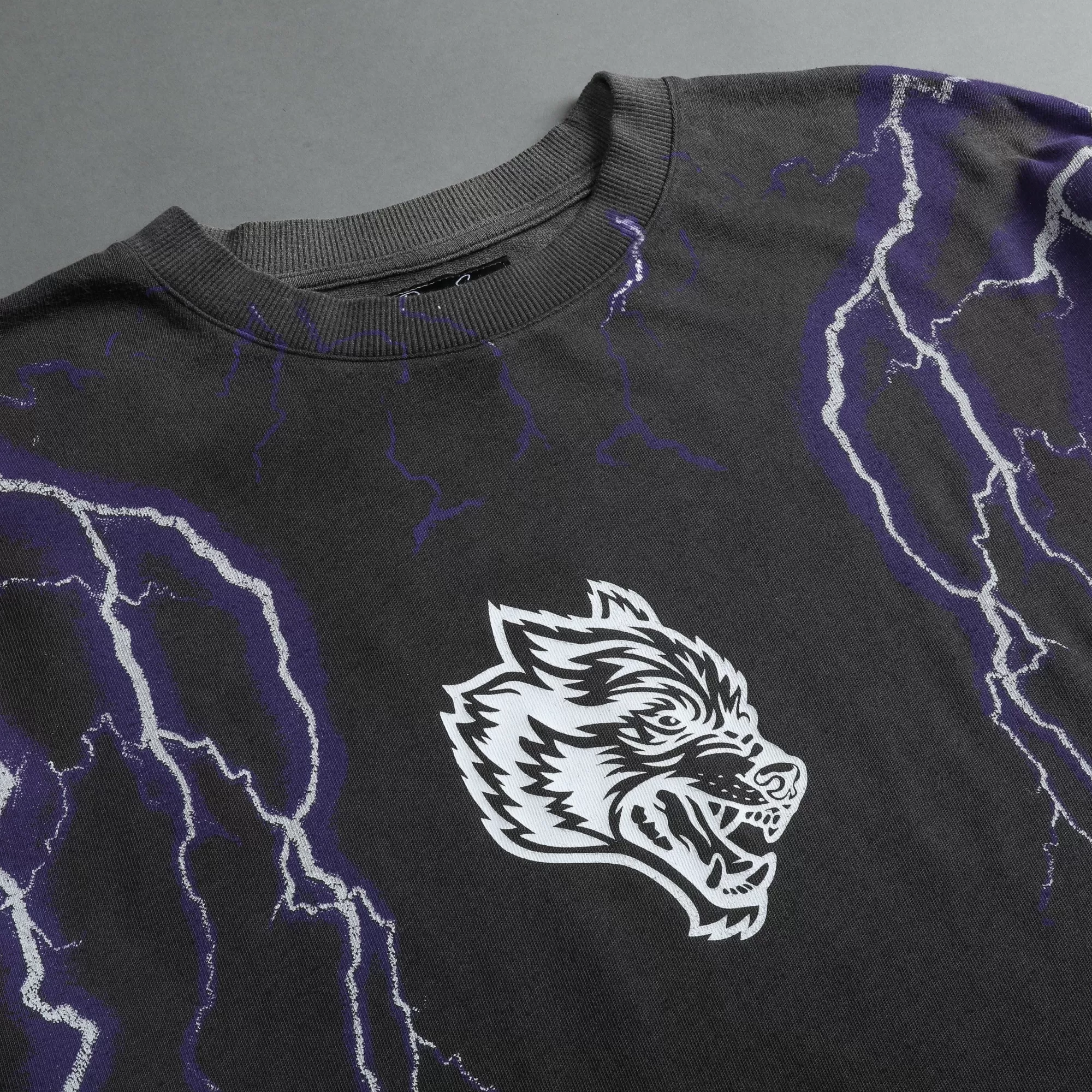 Best Above Us "Premium Vintage" Oversized Tee In Wolf Gray Men Premium/Oversized Tees