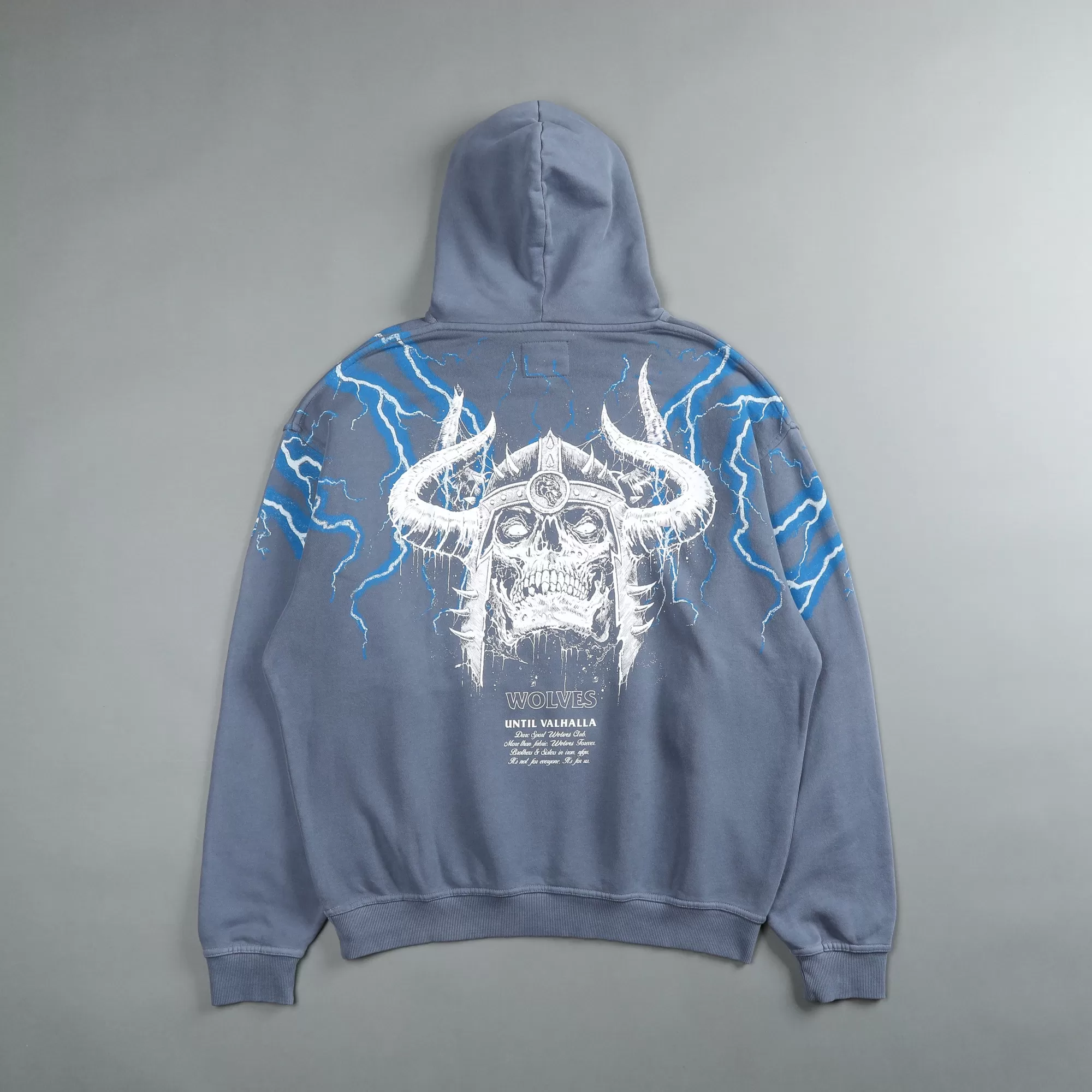 Discount Above Us "Vintage Pierce" Hoodie In Norse Blue/Blue Lightning Men Pierce Hoodies