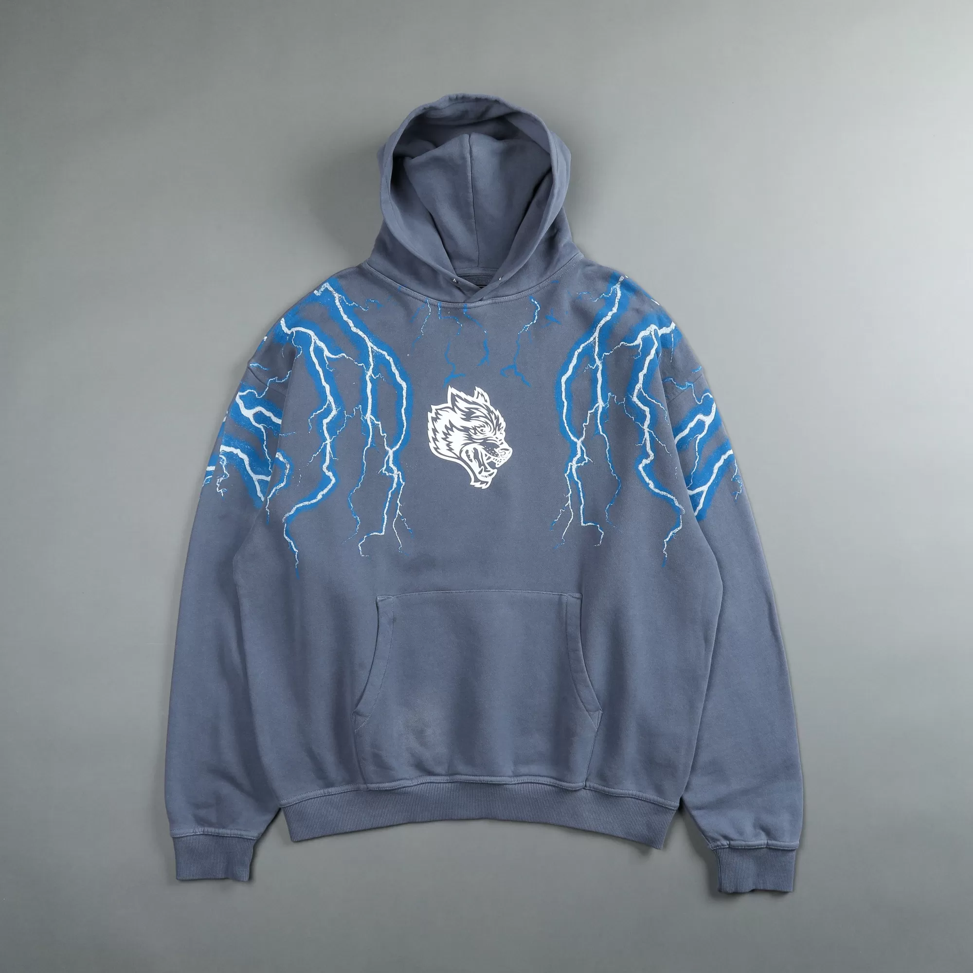 Discount Above Us "Vintage Pierce" Hoodie In Norse Blue/Blue Lightning Men Pierce Hoodies