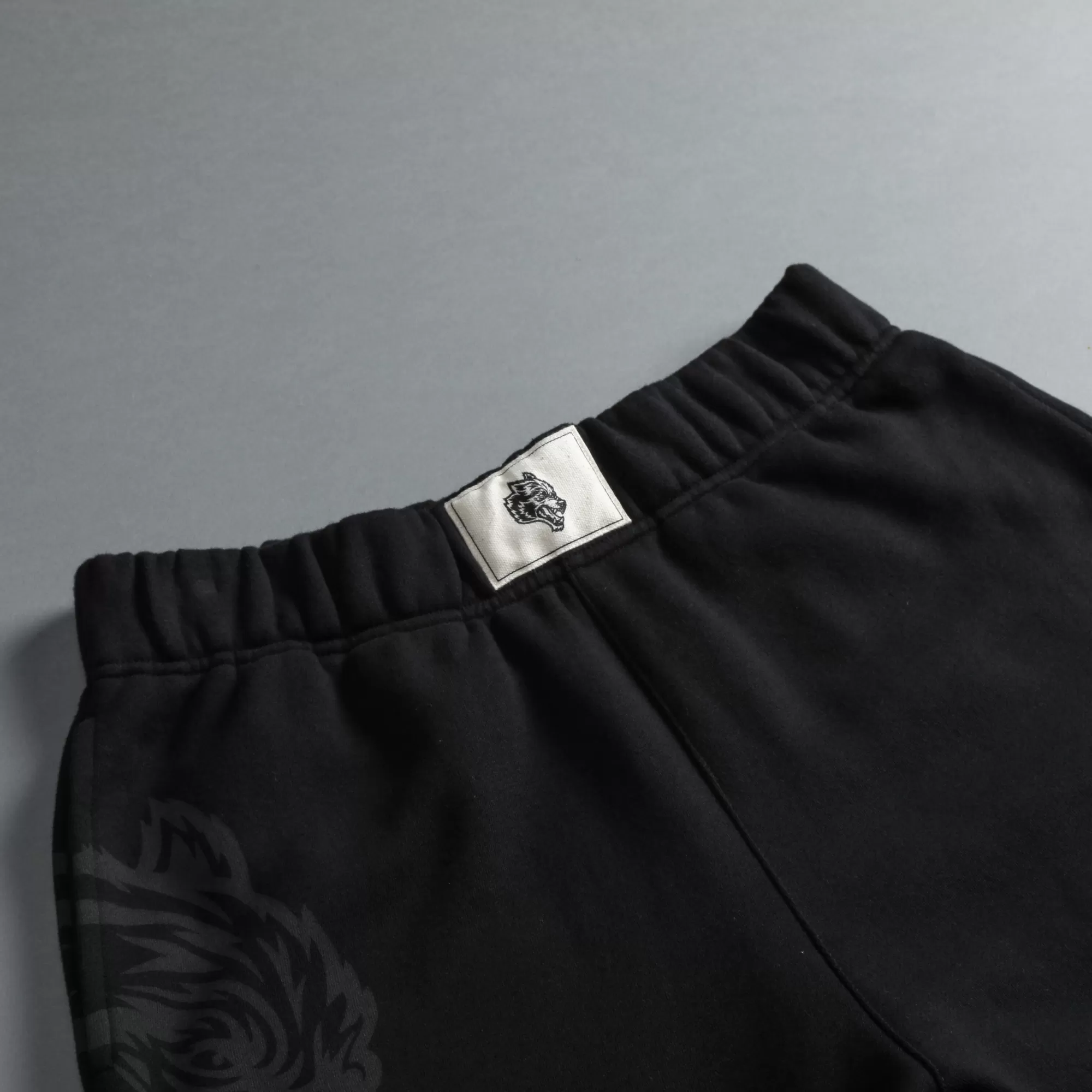 Discount Always Have Your Back Patch Liam Sweat Shorts In Black/Black Men Shorts
