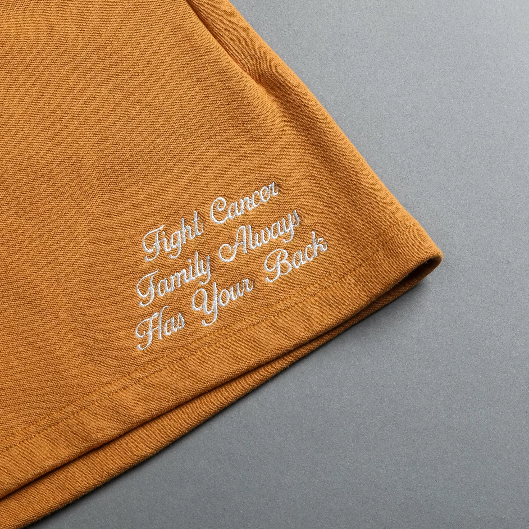Sale Always Have Your Back Patch Liam Sweat Shorts In Vintage Gold Men Shorts