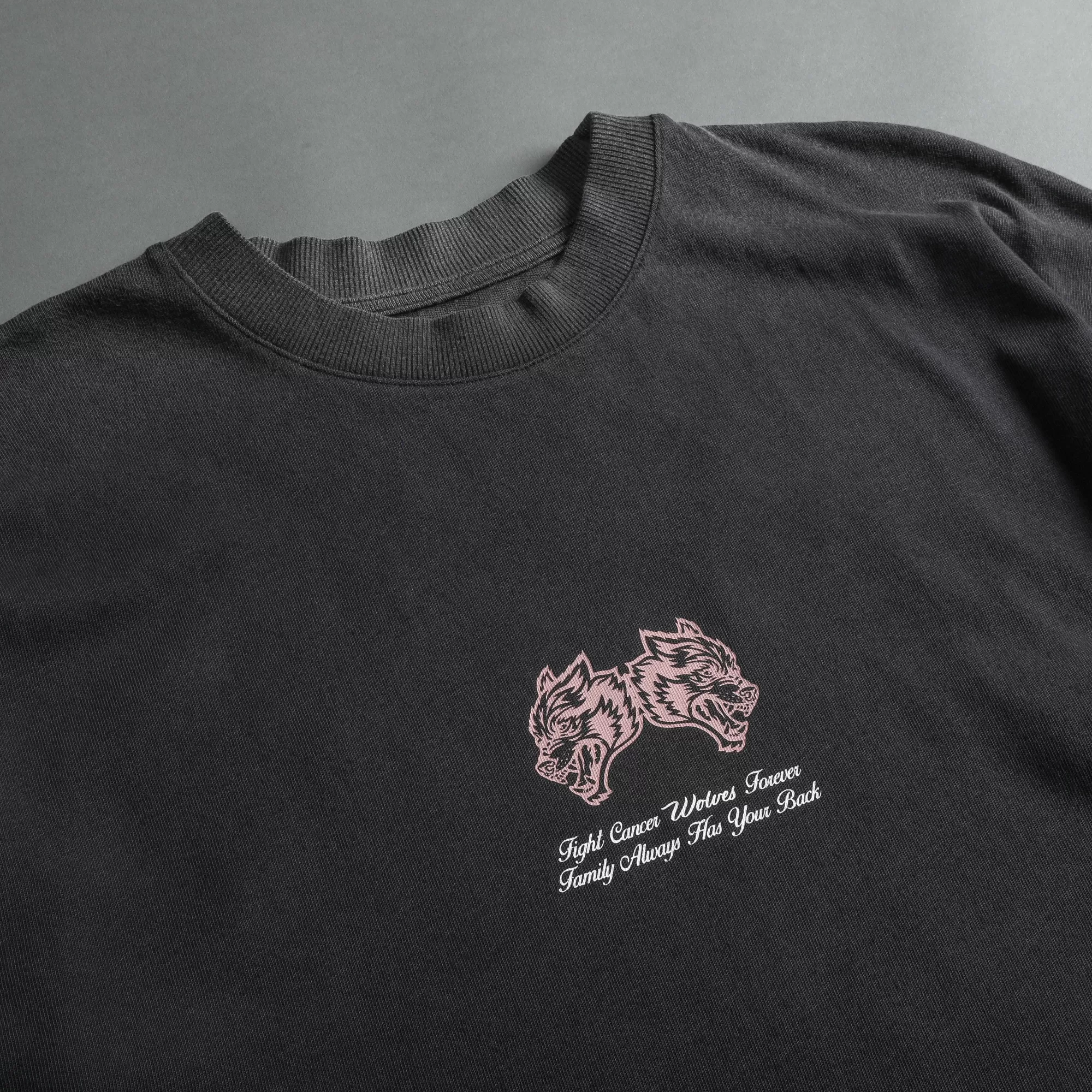 Cheap Always Have Your Back "Premium" Oversized Tee In Wolf Gray Men Premium/Oversized Tees