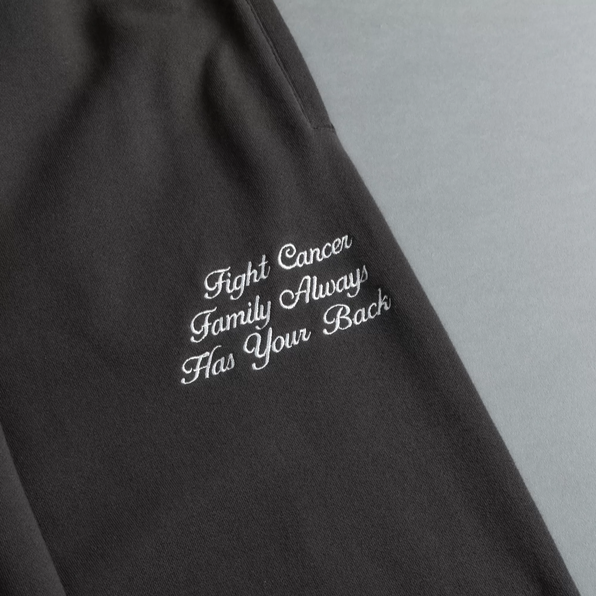Best Always Have Your Back She Post Lounge Sweats In Wolf Gray/Black Women Bottoms