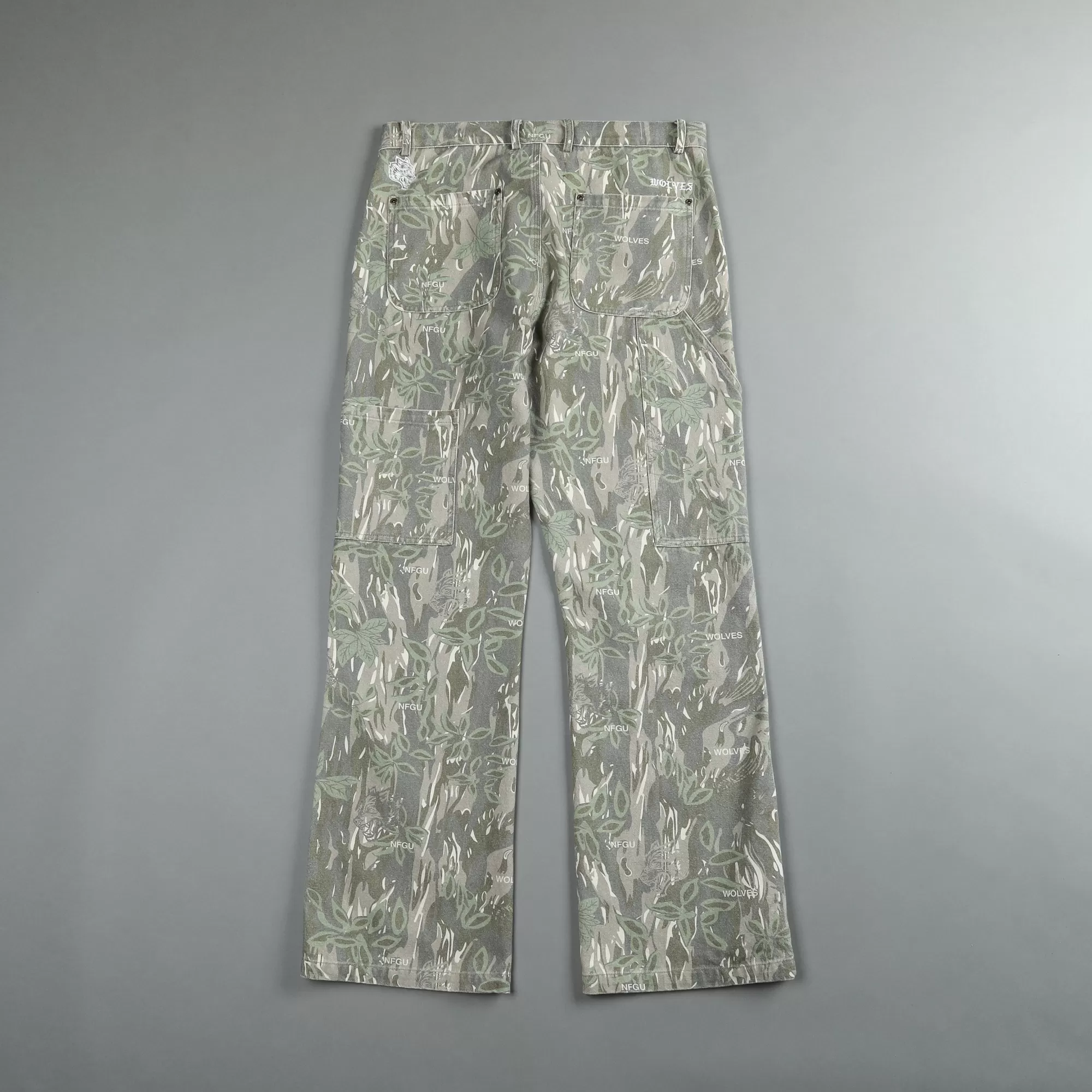 Store Been Through It Hoffa Flare Pants In Norse Camo Men Pants