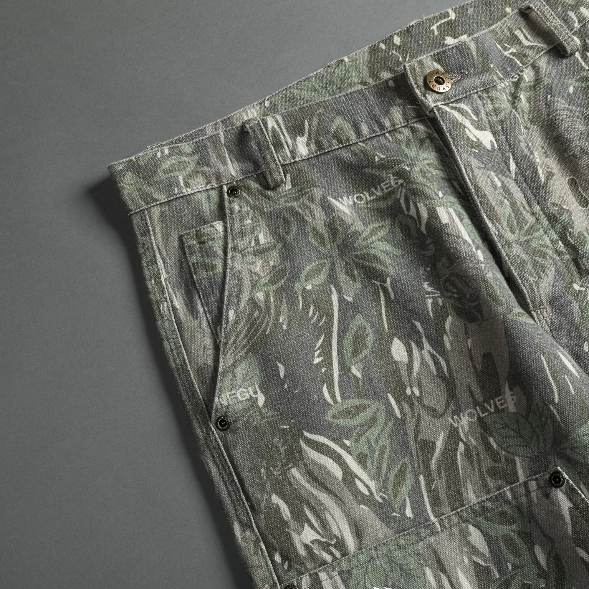 Store Been Through It Hoffa Flare Pants In Norse Camo Men Pants