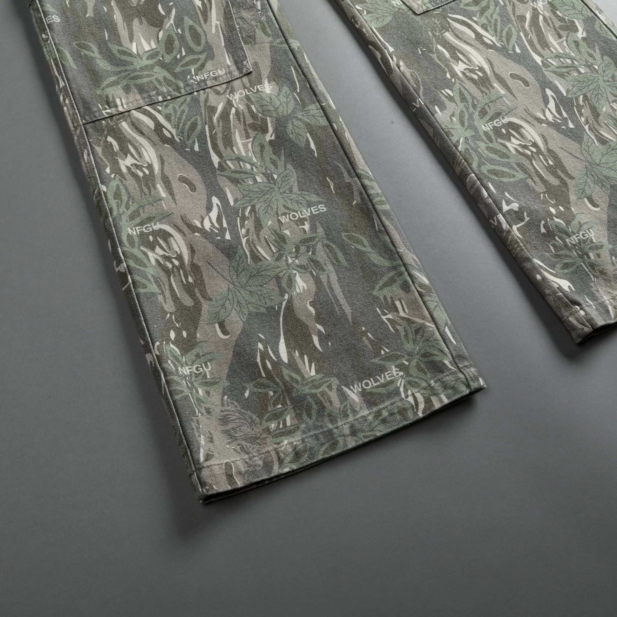 Store Been Through It Hoffa Flare Pants In Norse Camo Men Pants