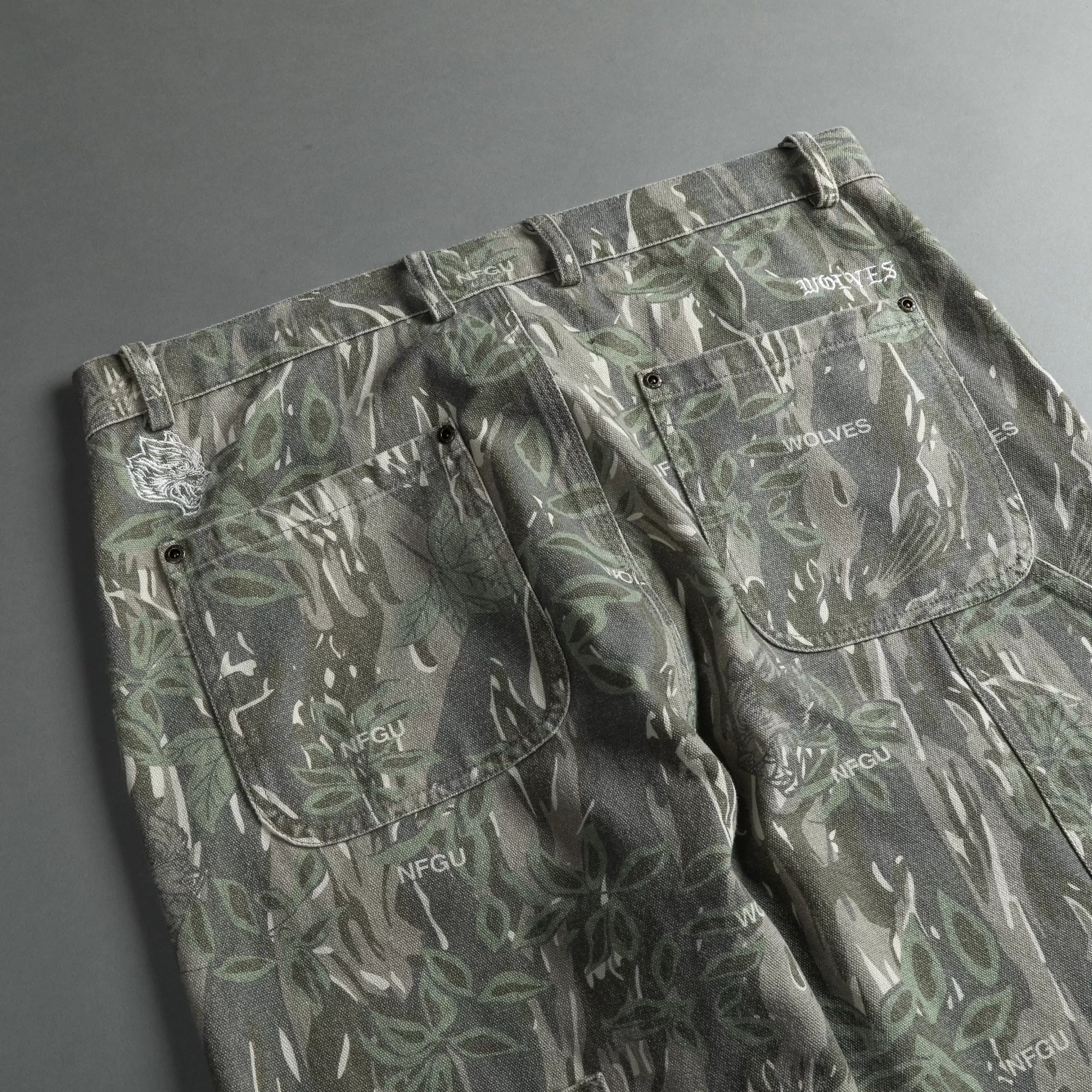 Store Been Through It Hoffa Flare Pants In Norse Camo Men Pants
