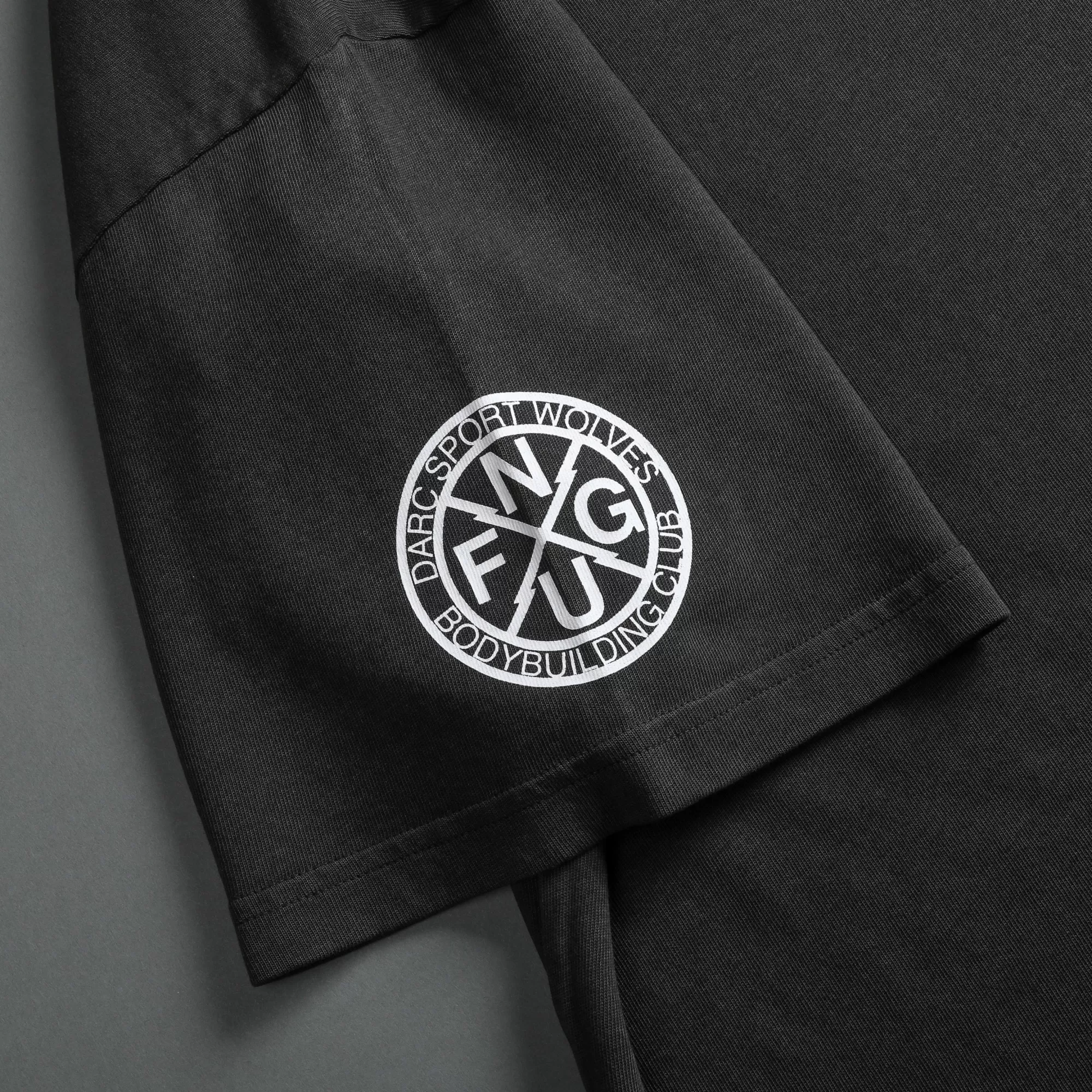 Shop Berserk "Premium Vintage" Oversized Tee In Wolf Gray Men Premium/Oversized Tees