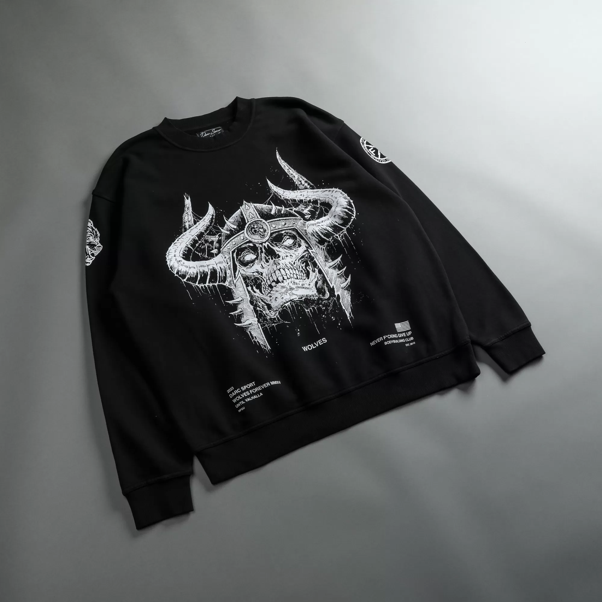 Clearance Berserk "Vintage London" Crewneck In Black Men Crewnecks