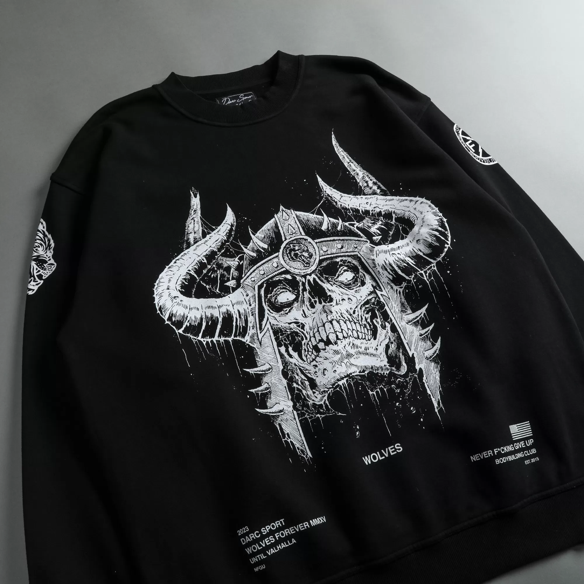 Clearance Berserk "Vintage London" Crewneck In Black Men Crewnecks