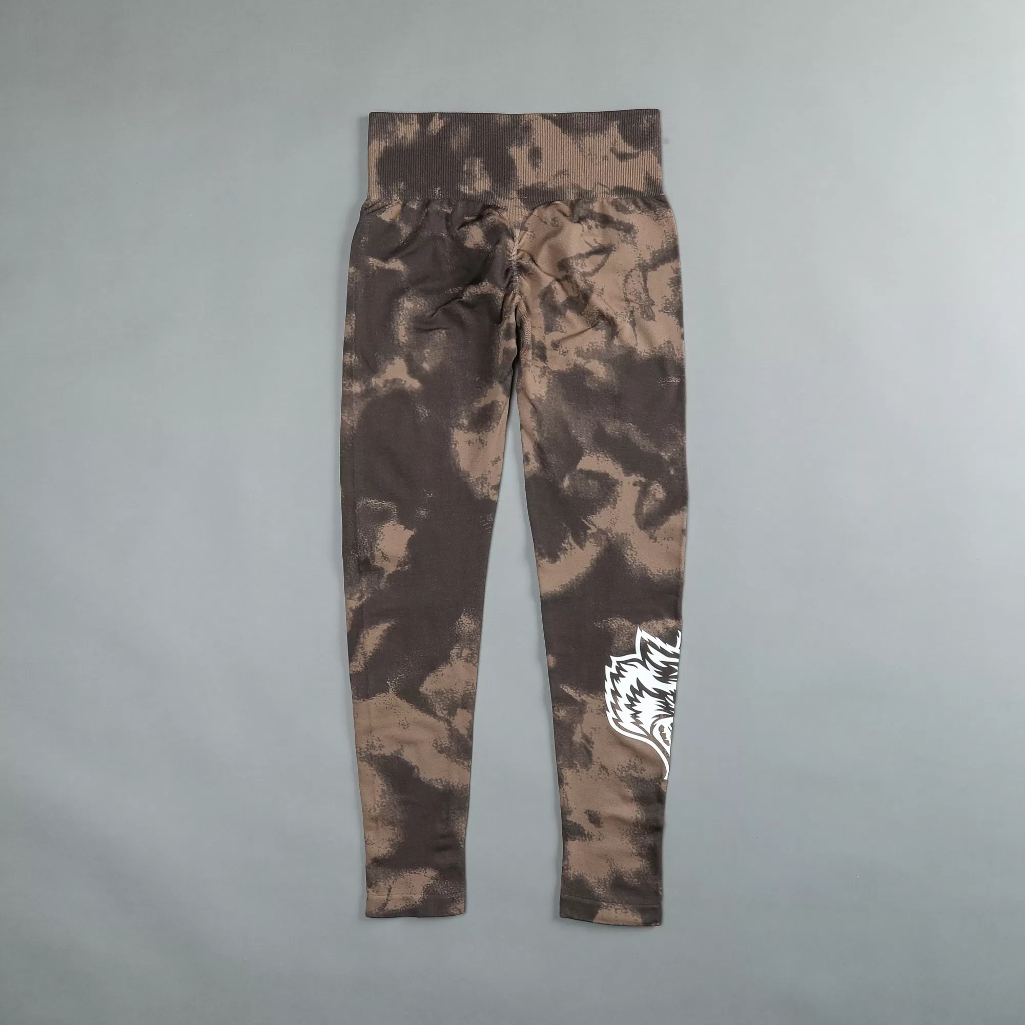 Best Sale Big Wolf Loyalty "Everson Scrunch" Leggings In Mojave Brown Jumbo Marble Women Bottoms