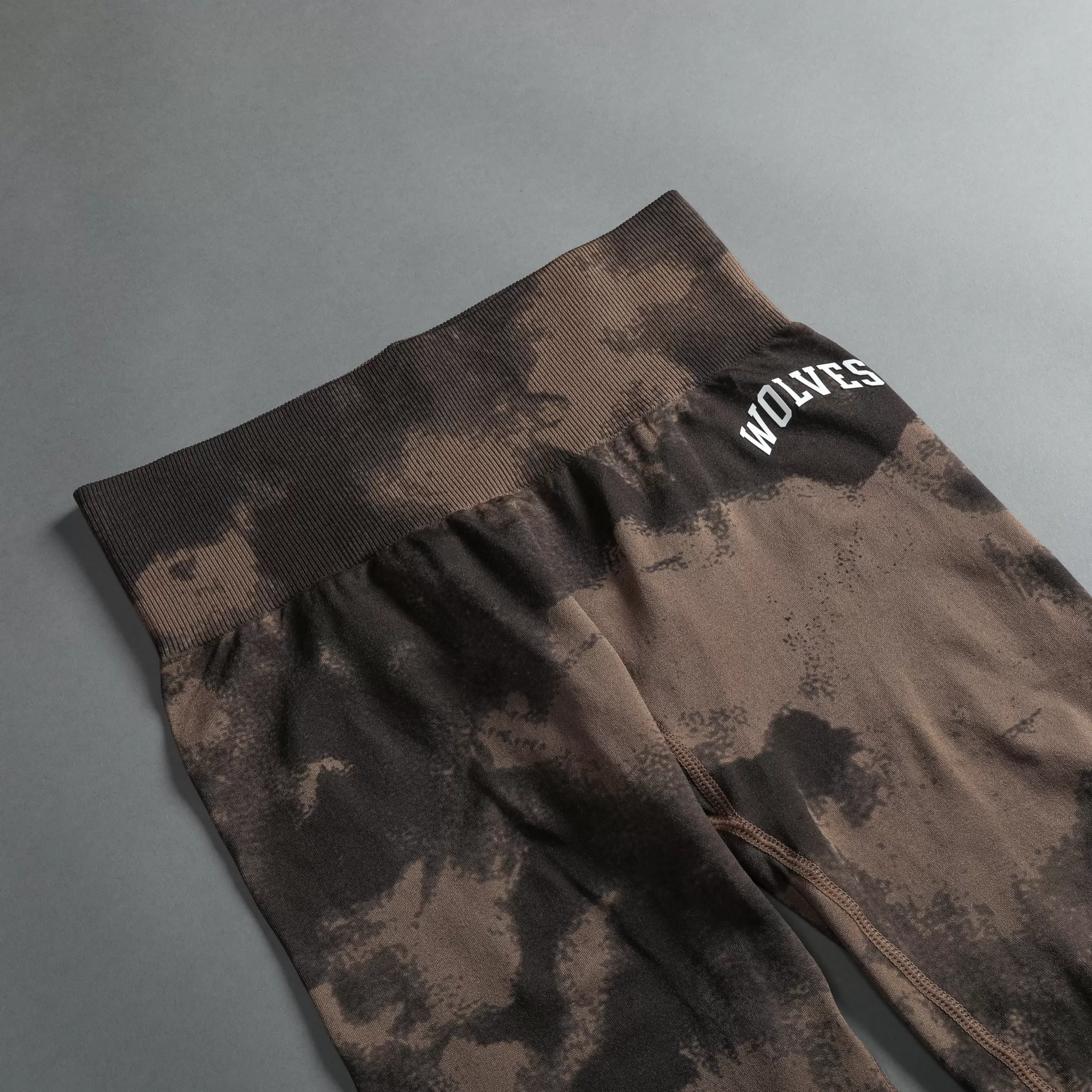 Best Sale Big Wolf Loyalty "Everson Scrunch" Leggings In Mojave Brown Jumbo Marble Women Bottoms