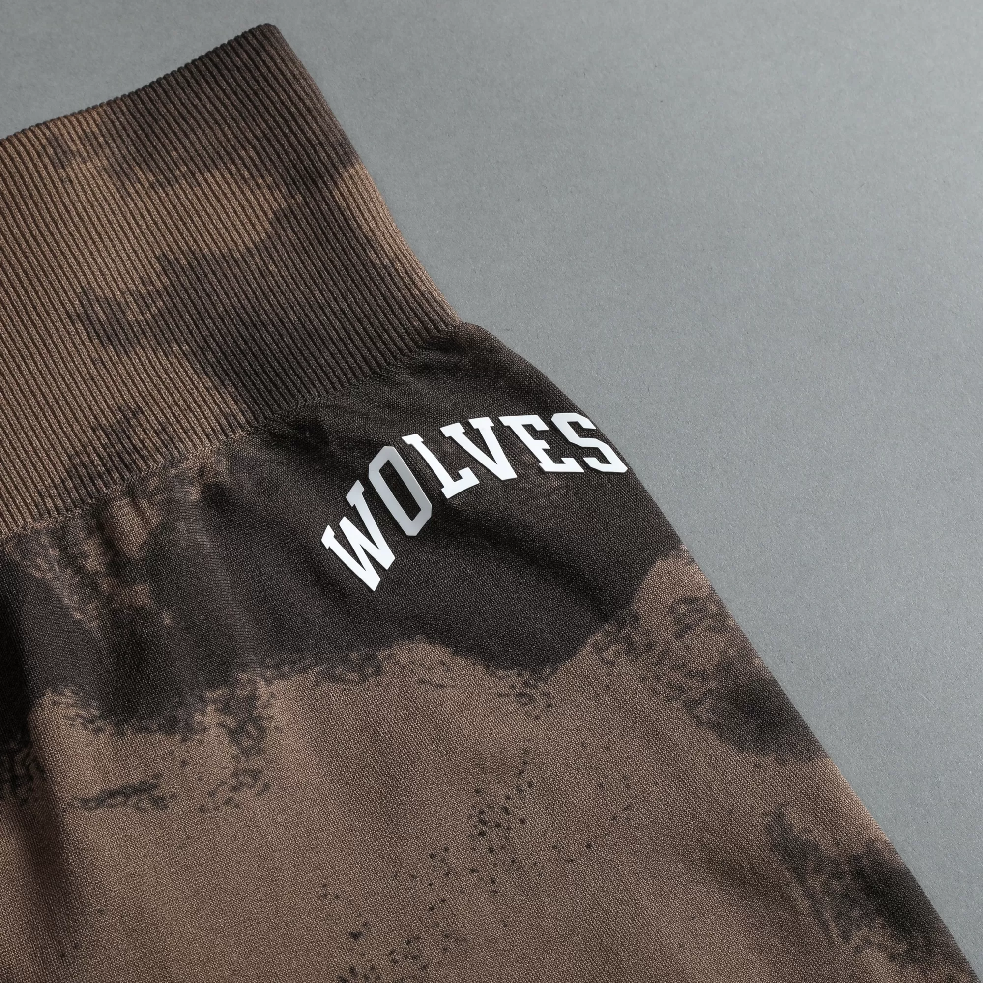 Best Sale Big Wolf Loyalty "Everson Scrunch" Leggings In Mojave Brown Jumbo Marble Women Bottoms