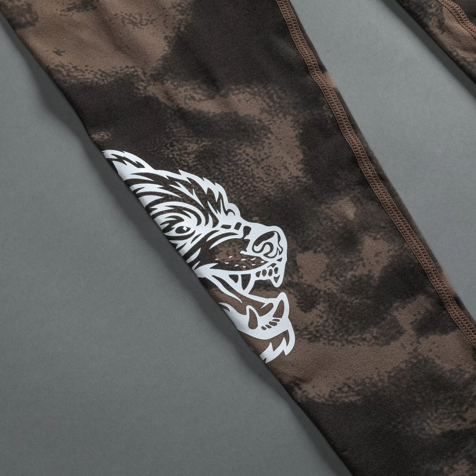 Best Sale Big Wolf Loyalty "Everson Scrunch" Leggings In Mojave Brown Jumbo Marble Women Bottoms