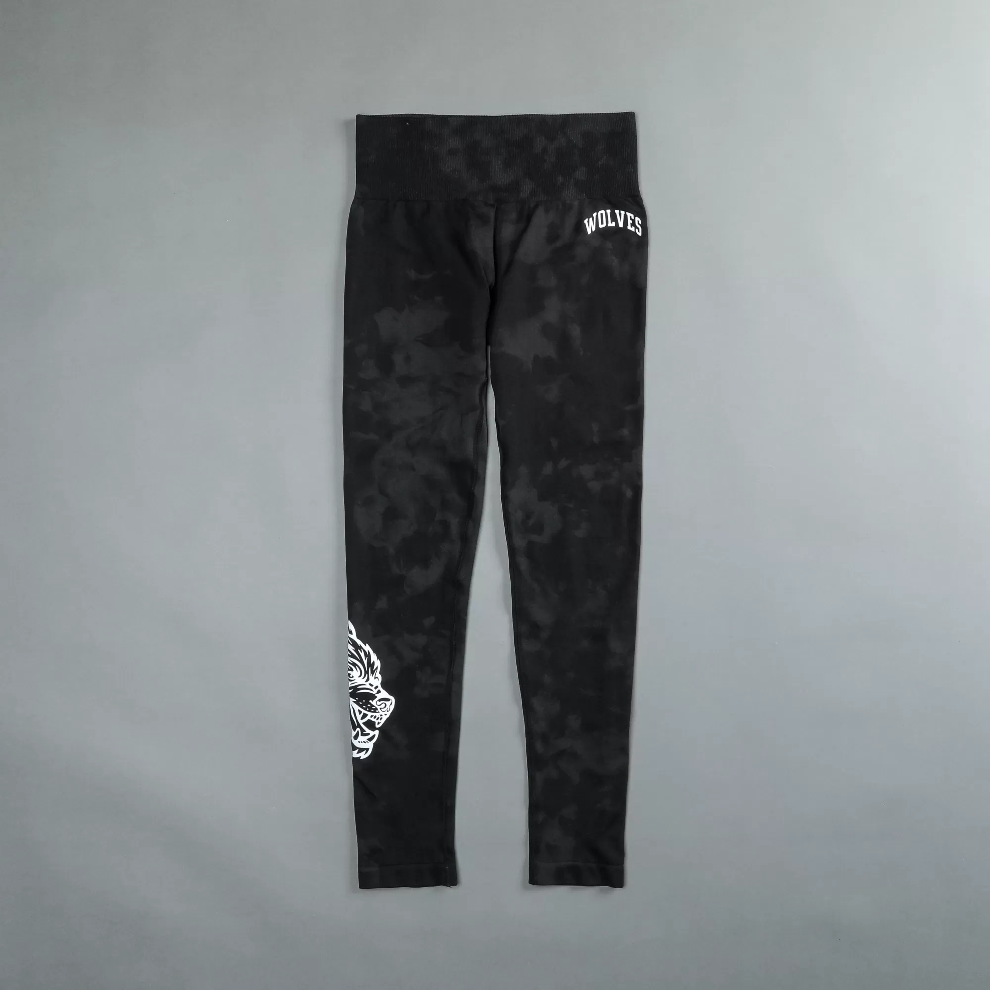 Store Big Wolf Loyalty "Everson Scrunch" Leggings In Tonal Black Jumbo Marble Women Bottoms