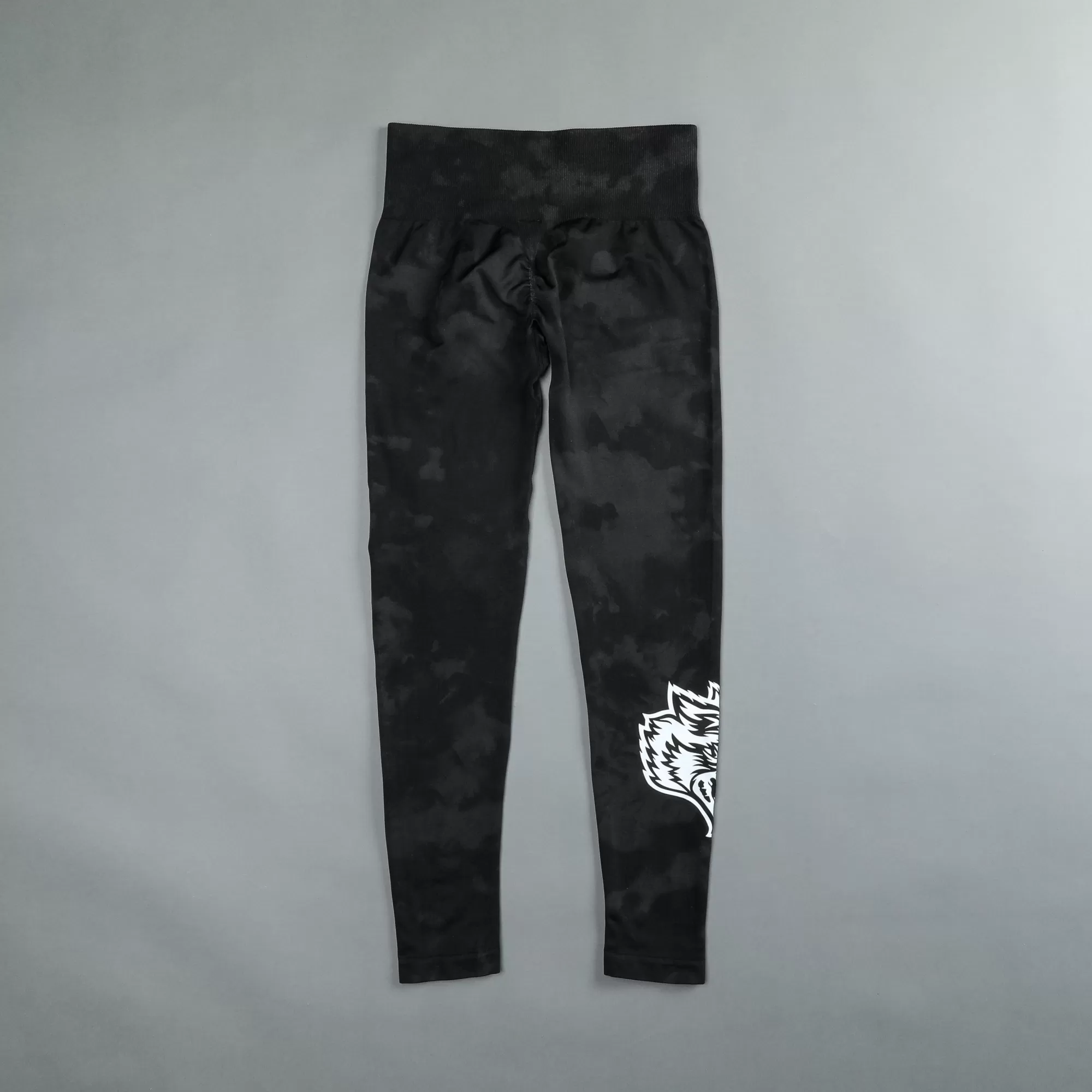Store Big Wolf Loyalty "Everson Scrunch" Leggings In Tonal Black Jumbo Marble Women Bottoms