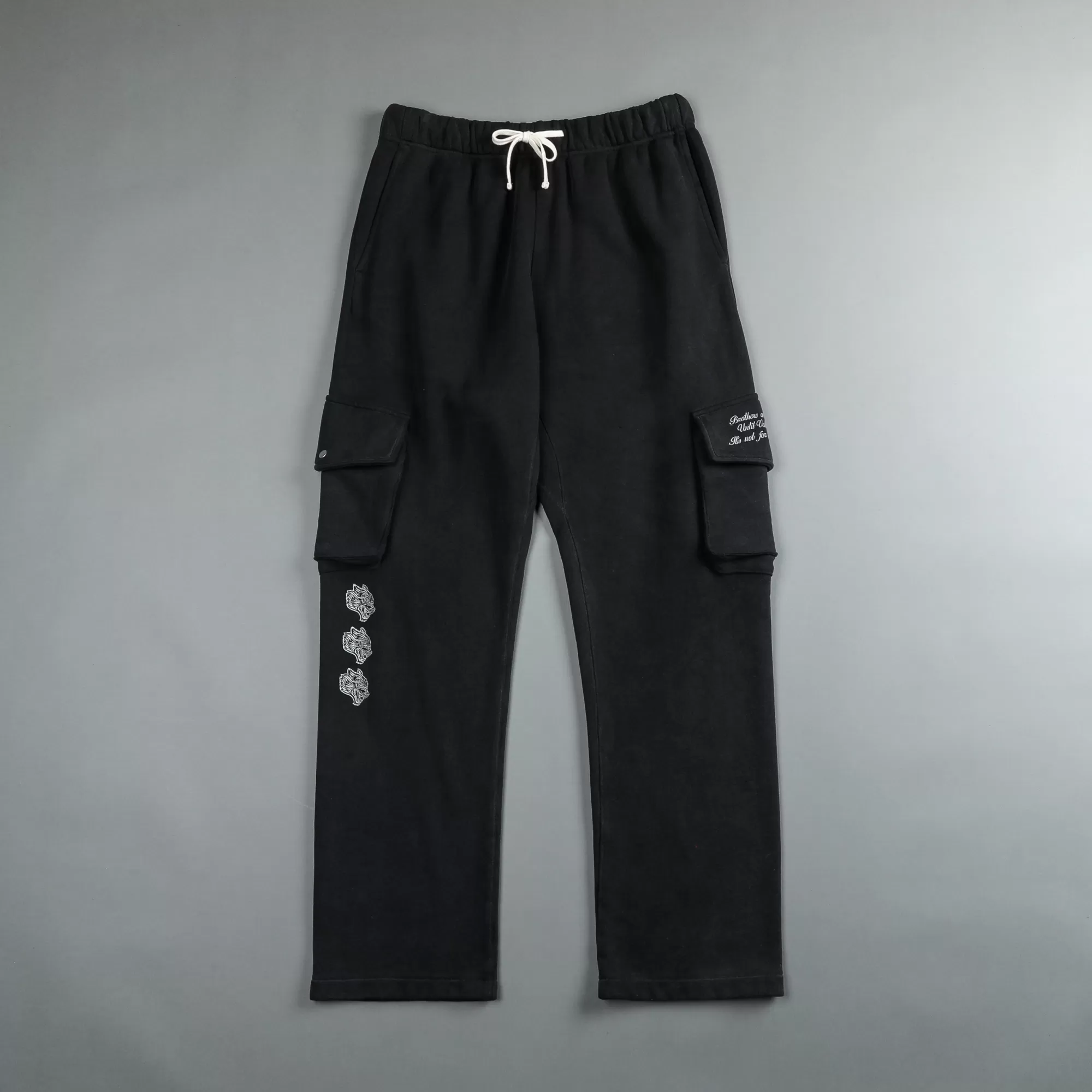 Best Cerberus Bigelow Cargo Sweat Pants In Black Men Pants