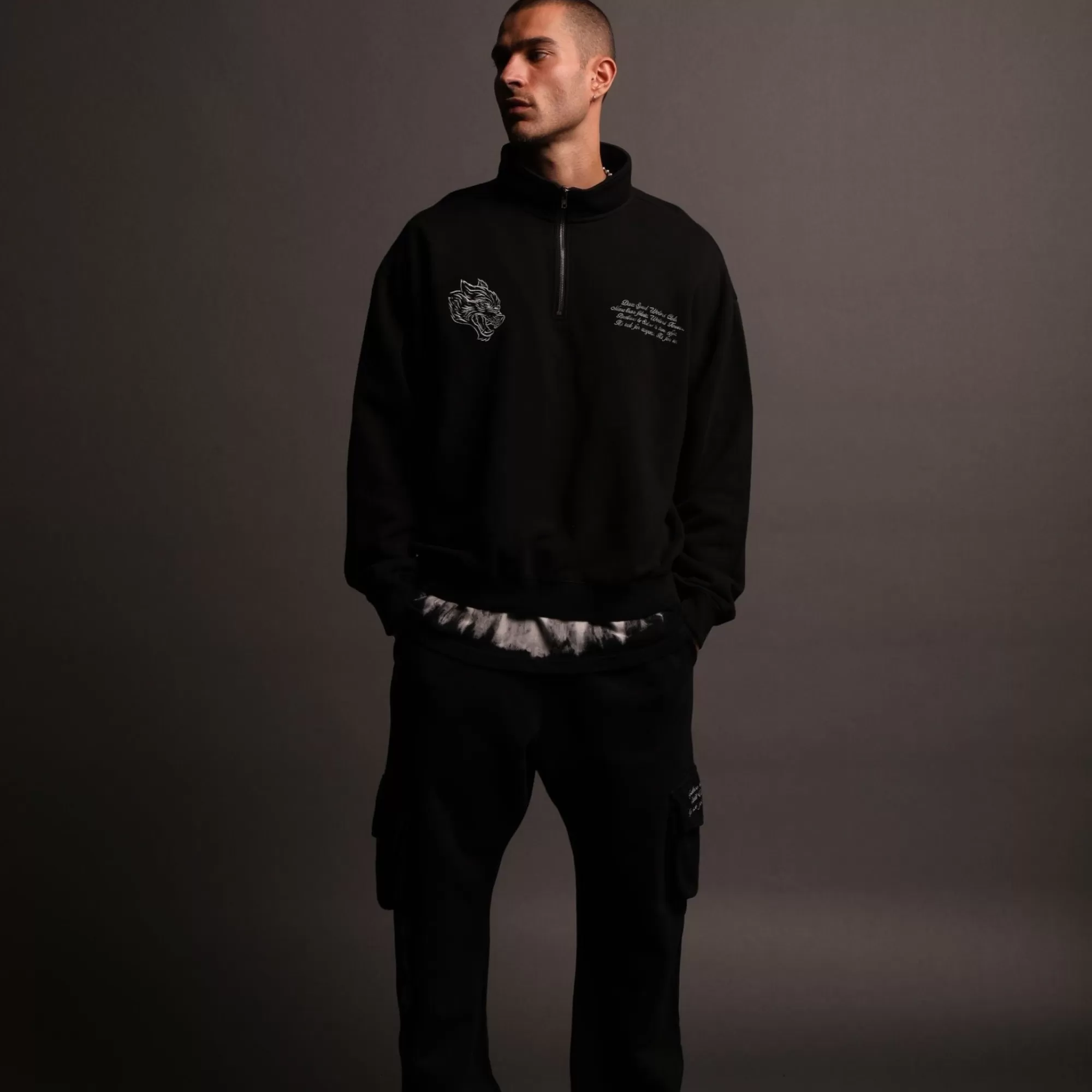 Best Cerberus Bigelow Cargo Sweat Pants In Black Men Pants