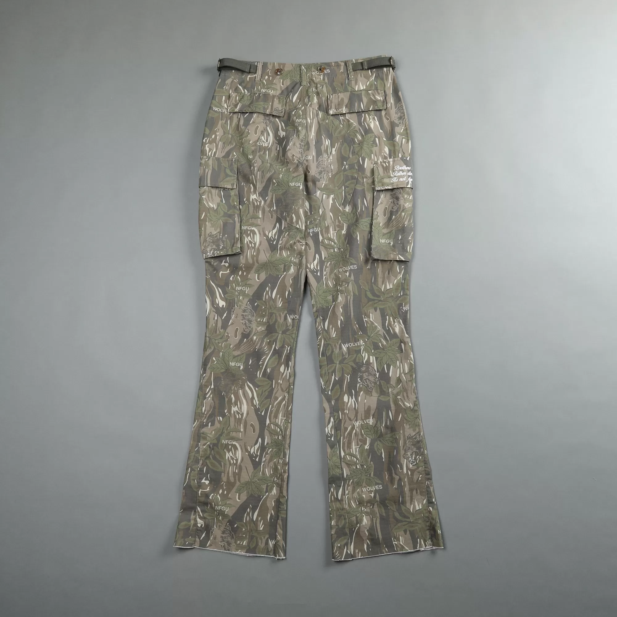 Store Cerberus Fatigue Bootcut Pants In Norse Camo Men Pants