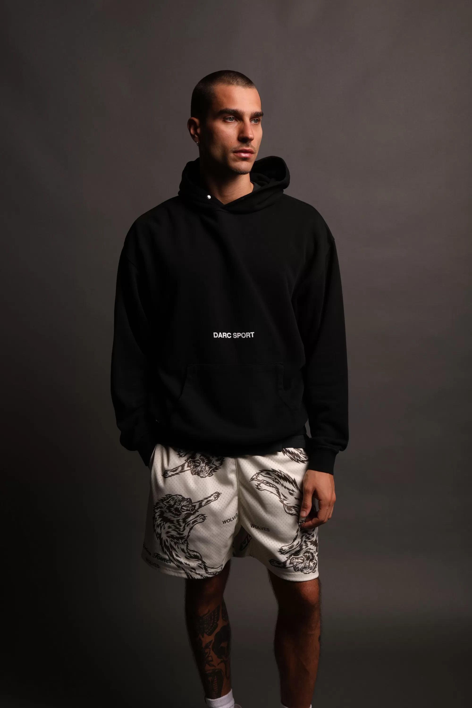 Flash Sale Come Hell Or High Water "Pierce" Hoodie In Pigment Black Men Pierce Hoodies