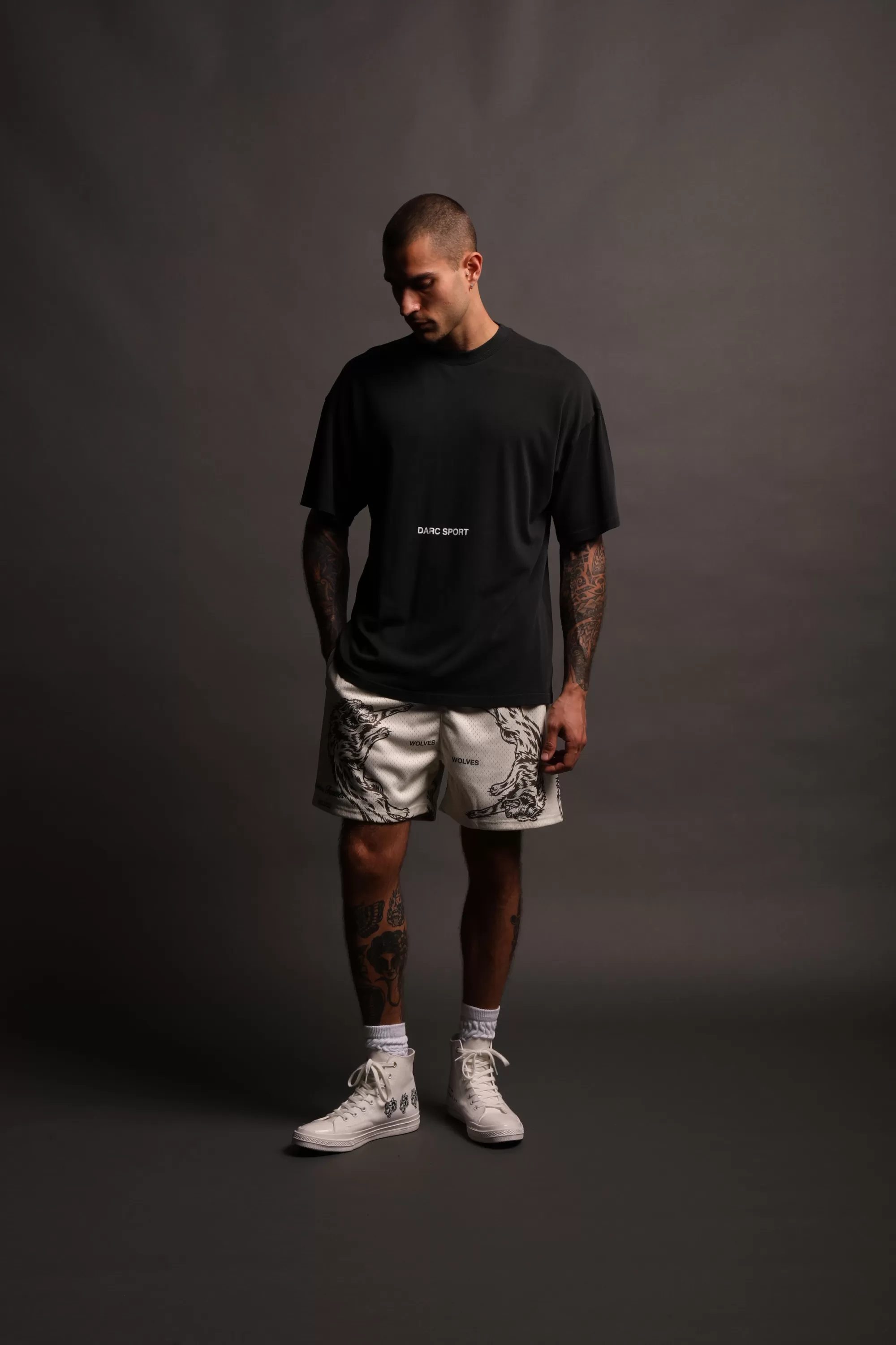 Store Come Hell Or High Water "Premium" Oversized Tee In Black Men Premium/Oversized Tees