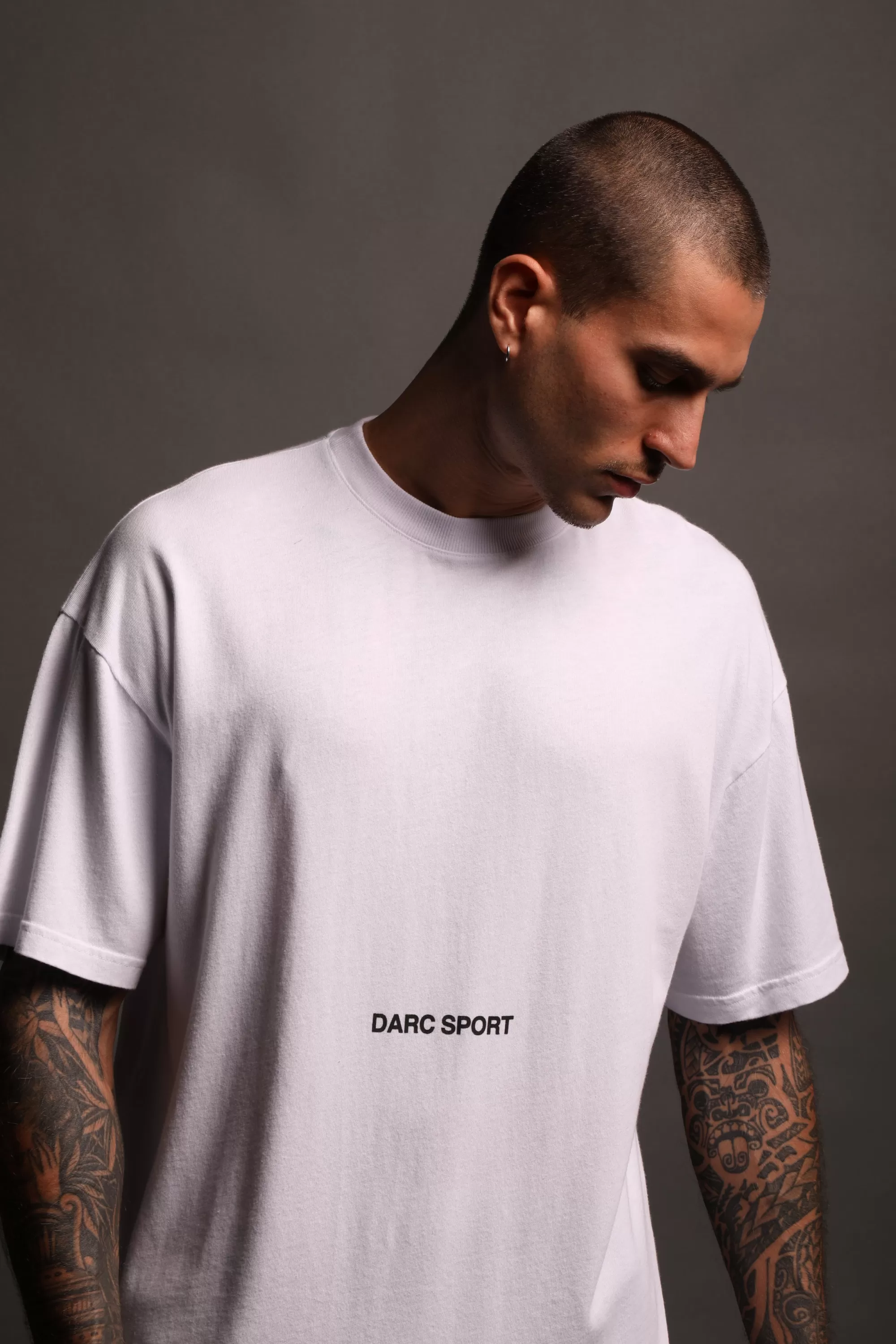 Discount Come Hell Or High Water "Premium" Oversized Tee In White Men Premium/Oversized Tees