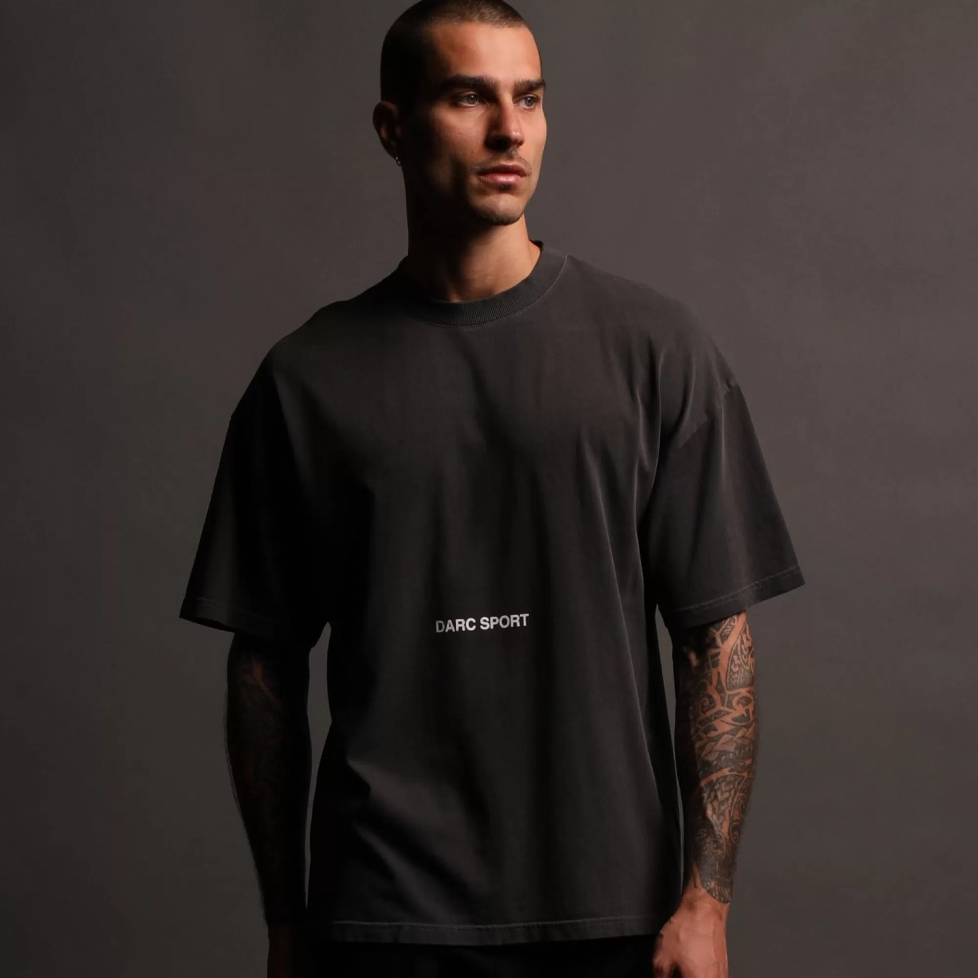 Online Come Hell Or High Water "Premium" Oversized Tee In Wolf Gray Men Premium/Oversized Tees