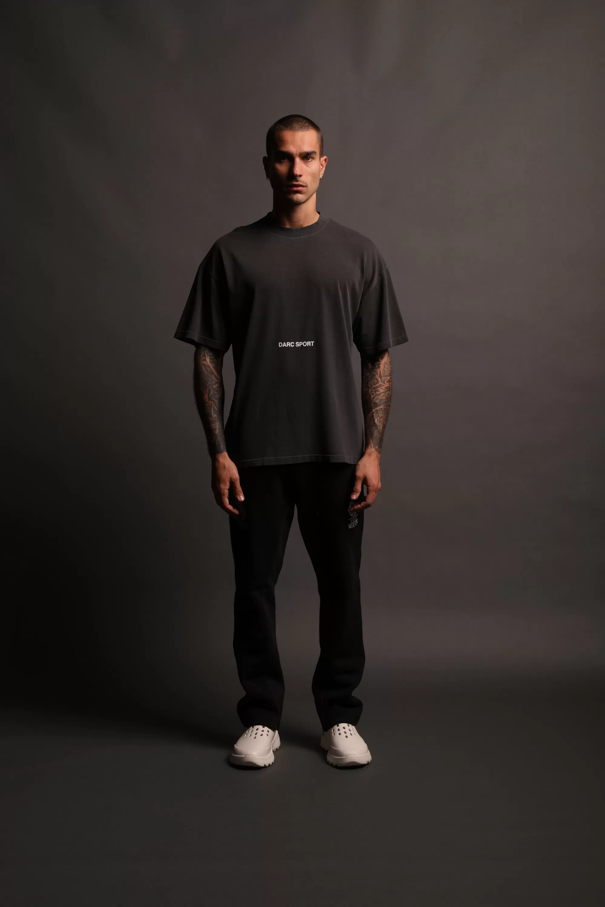 Online Come Hell Or High Water "Premium" Oversized Tee In Wolf Gray Men Premium/Oversized Tees