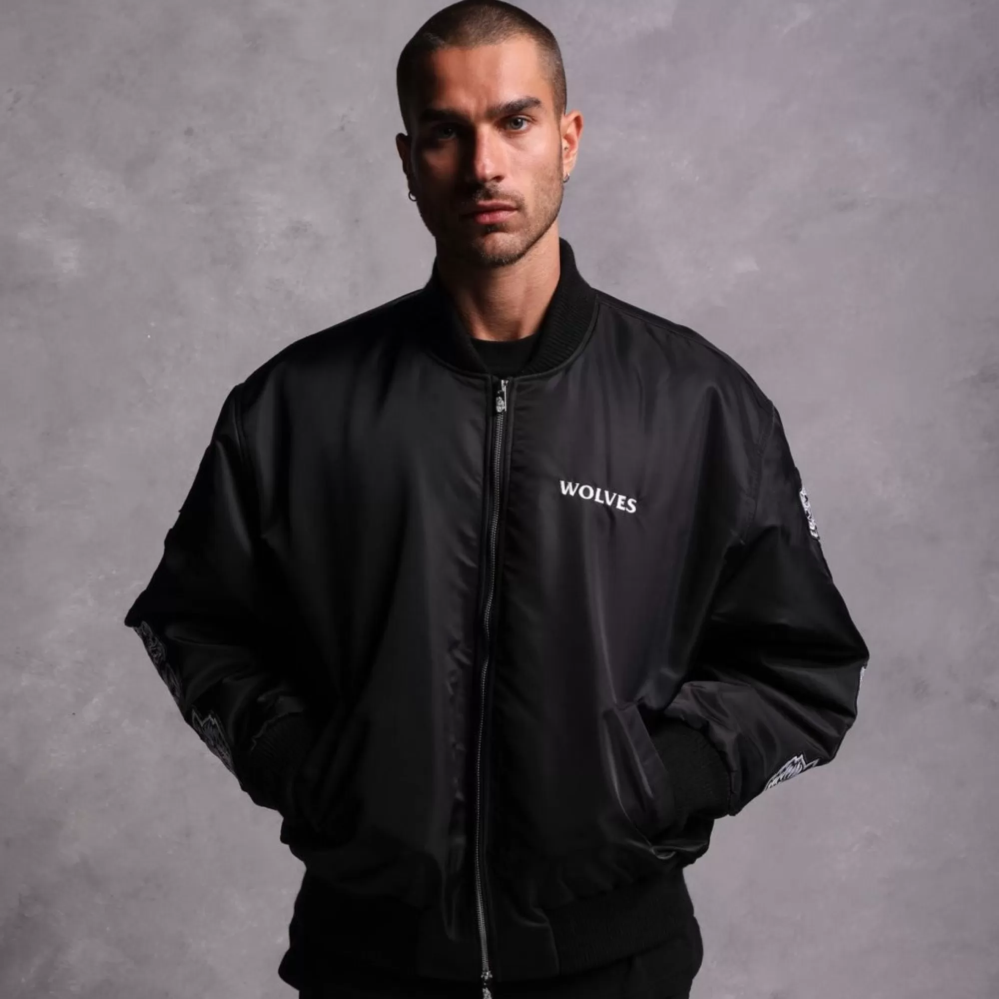 Best Covered Remy Bomber Jacket In Black Men Jackets/Outerwear