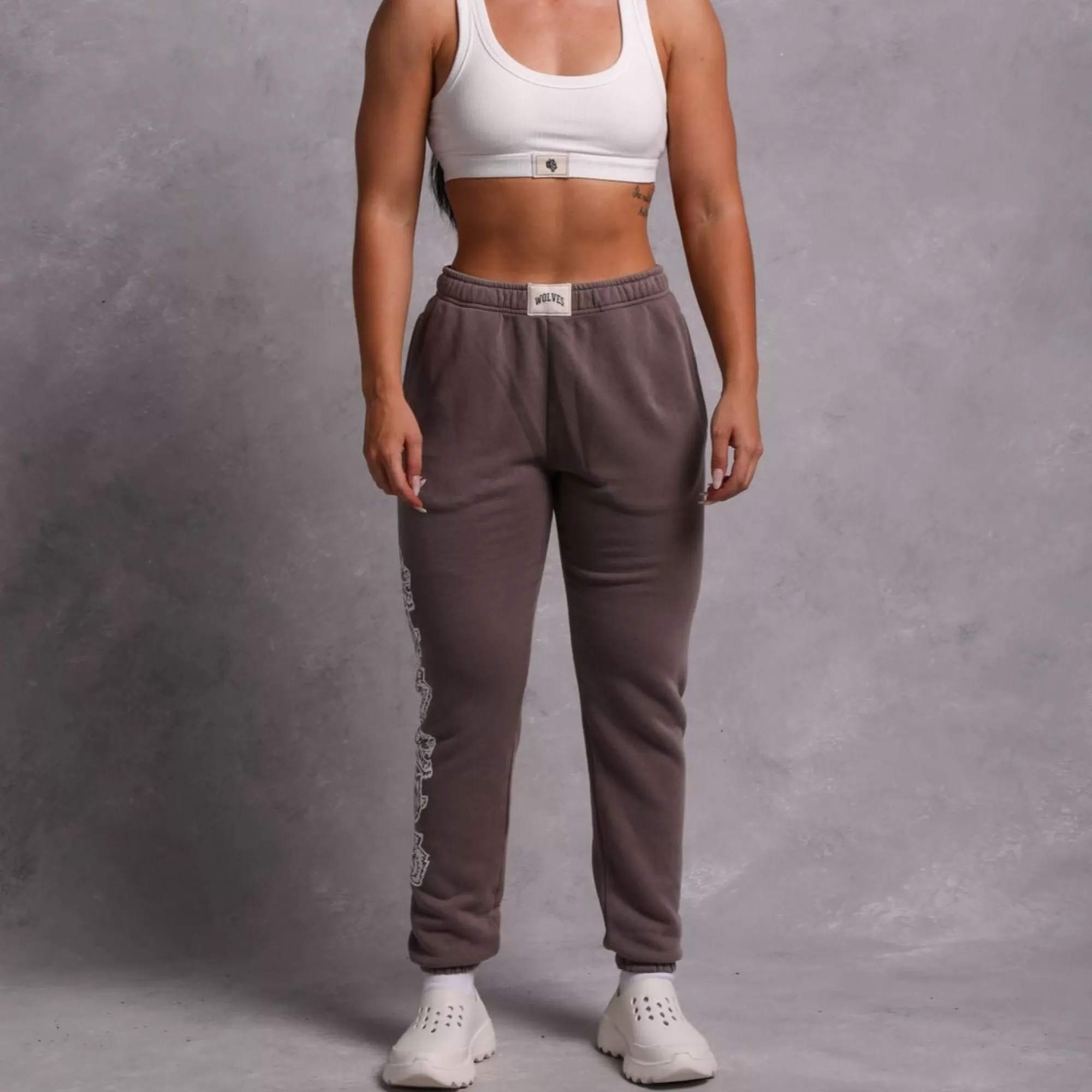 Best Covered She Post Lounge Sweats In Mojave Brown Women Bottoms