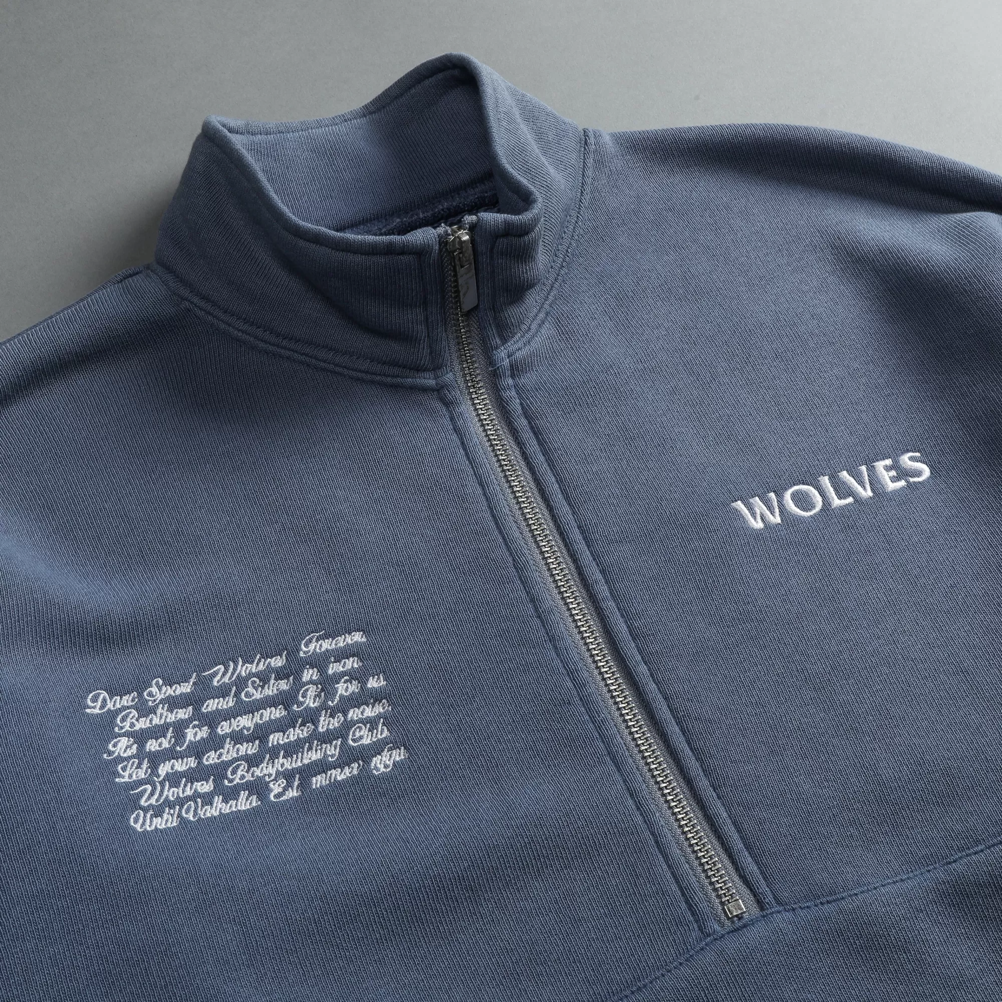Online Covered Vintage Everson Mockneck Sweater In Norse Blue Women Tops