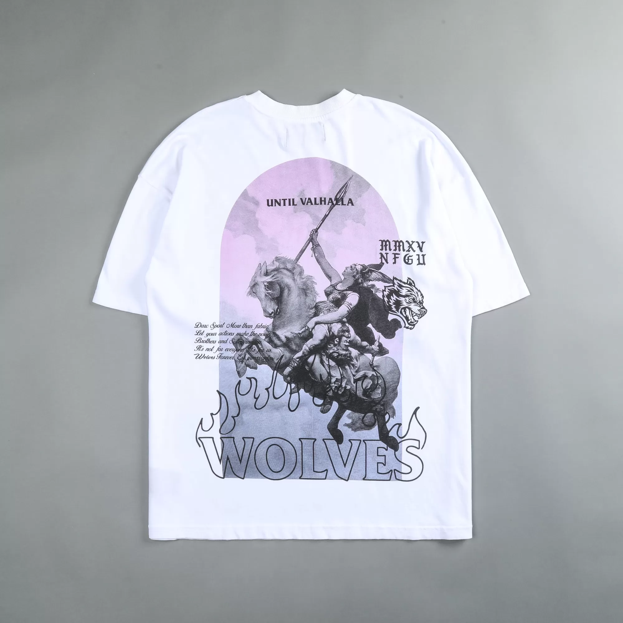 Store Destined "Premium" Oversized Unisex Tee In White Men Premium/Oversized Tees