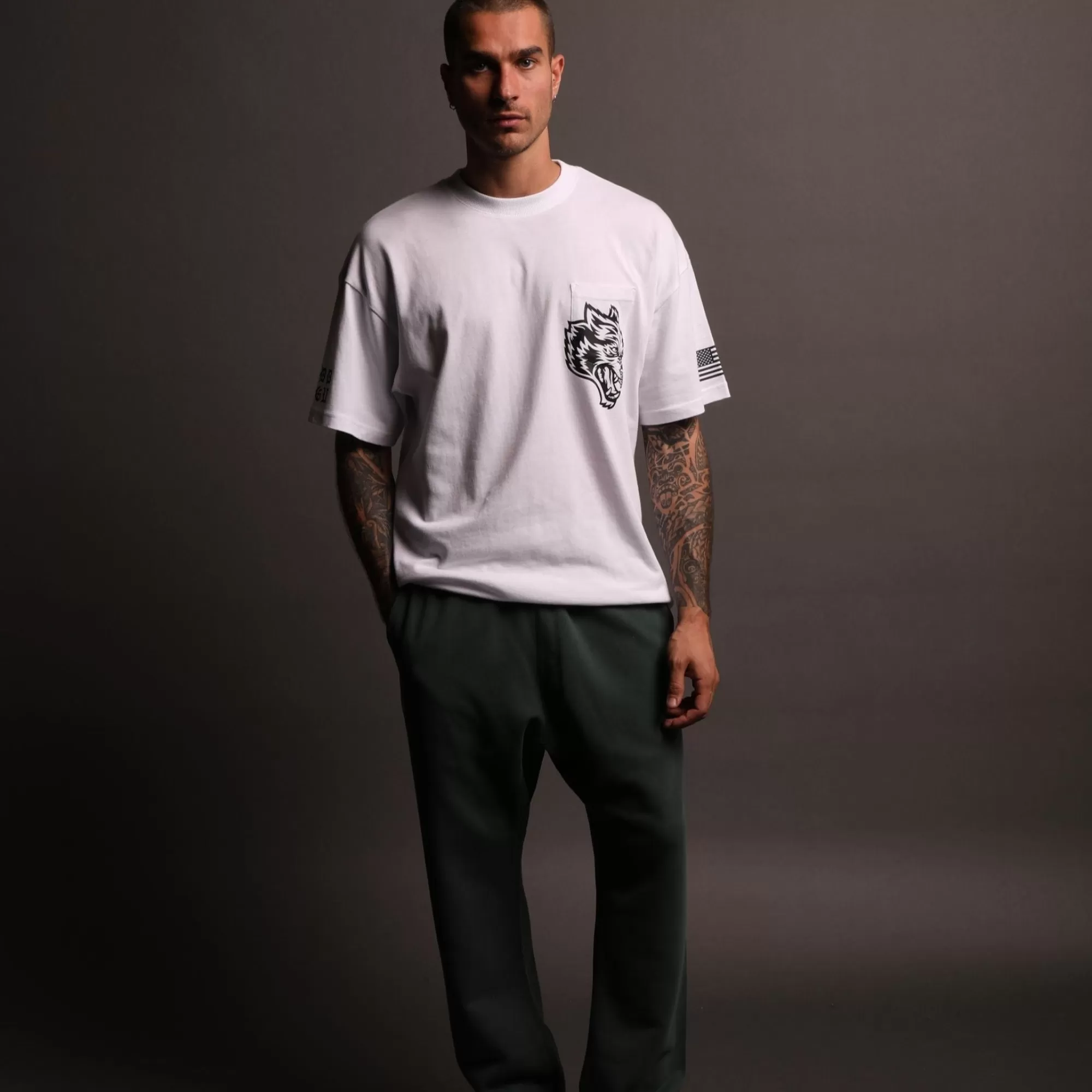 Store Dual Bigelow Sweat Pants In Norse Green Men Pants