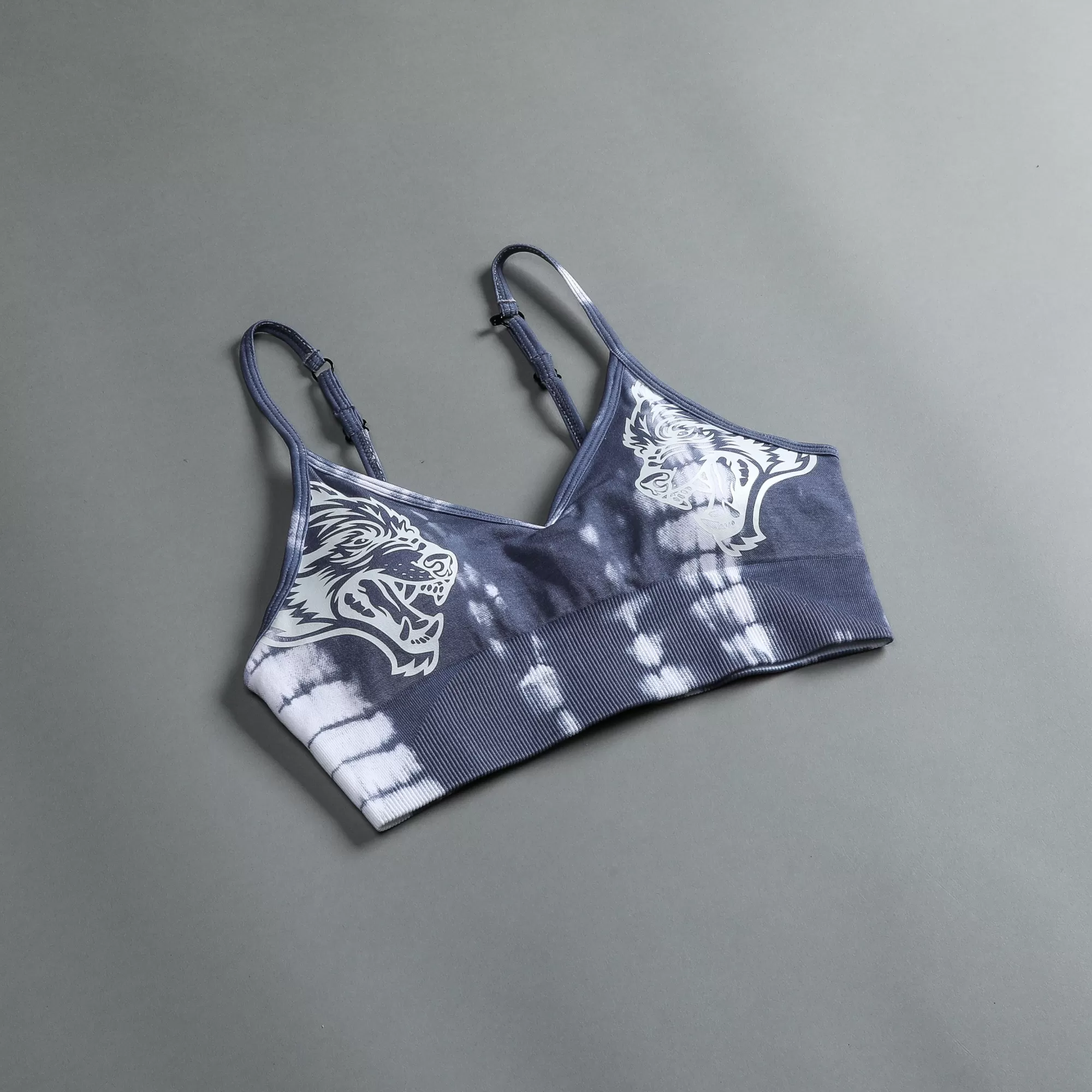 Store Dual "Everson Seamless" Sports Bra In Norse Blue Serpent Women Seamless