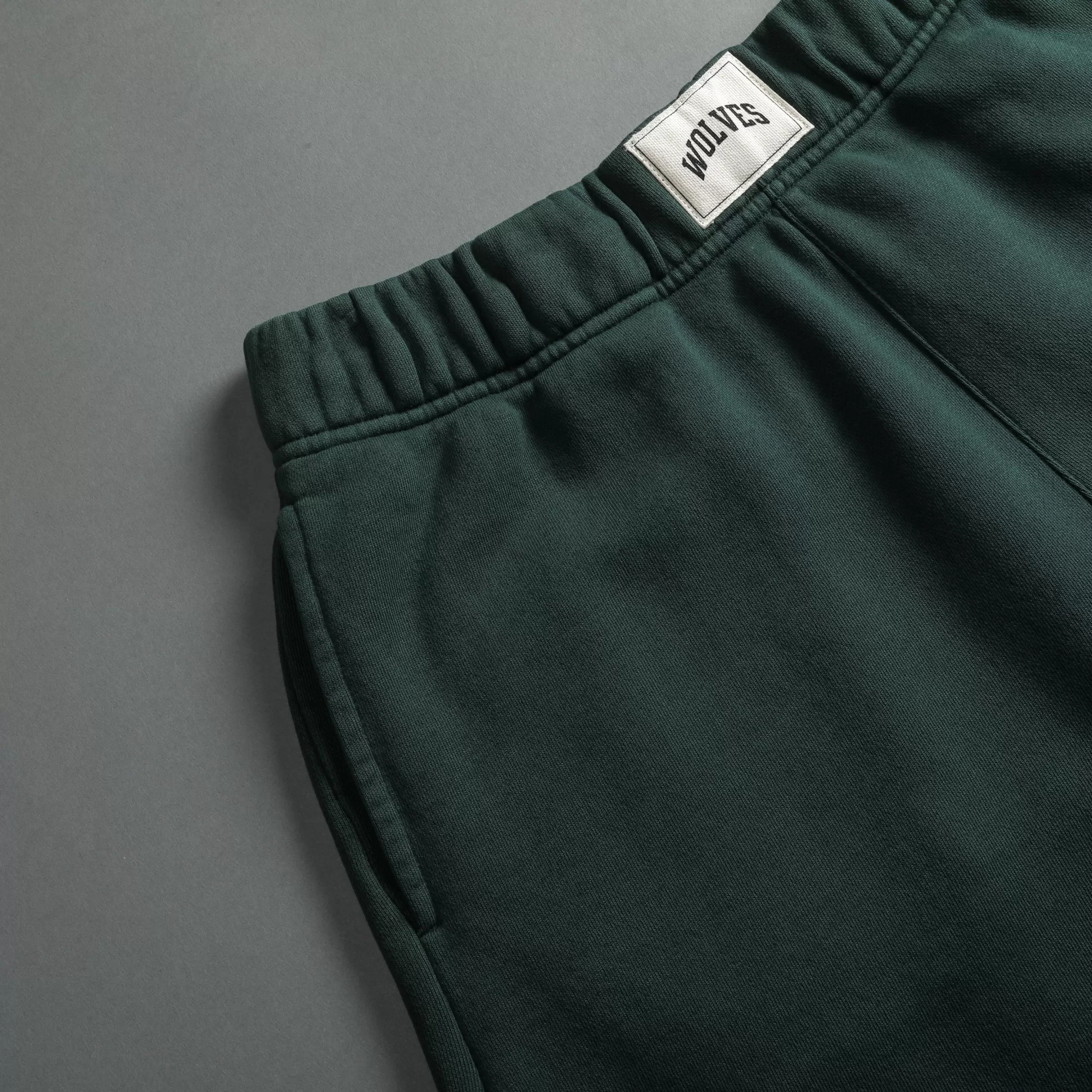 Hot Dual Patch Liam Sweat Shorts In Norse Green Men Shorts