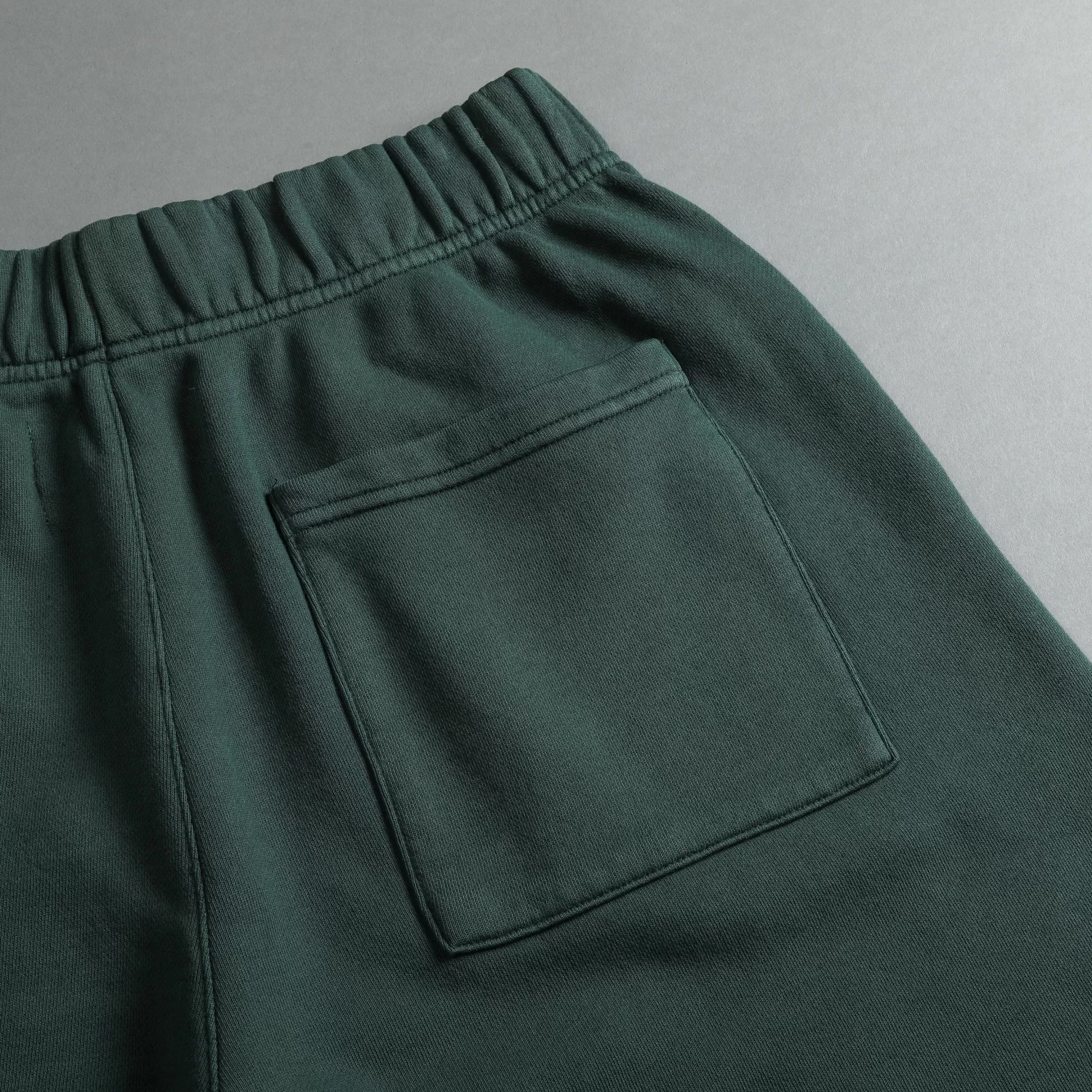 Hot Dual Patch Liam Sweat Shorts In Norse Green Men Shorts