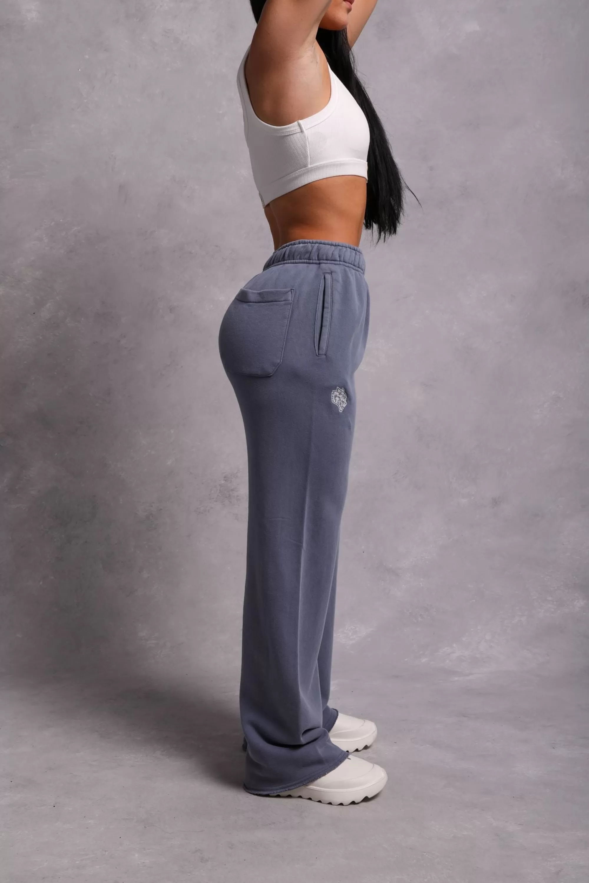 Cheap Dual She Big Cozy Sweats In Norse Blue Women Bottoms