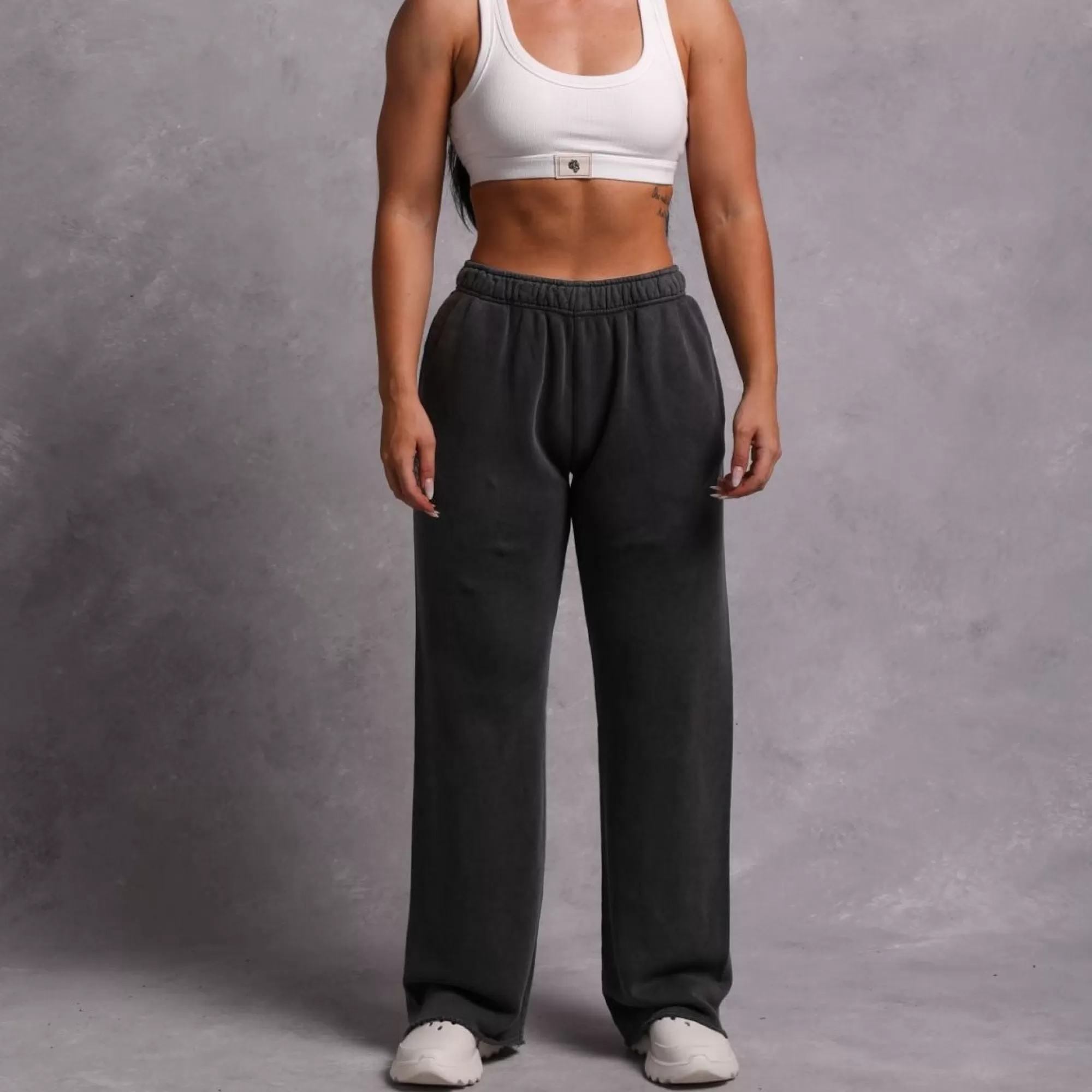 Cheap Dual She Big Cozy Sweats In Wolf Gray Women Bottoms