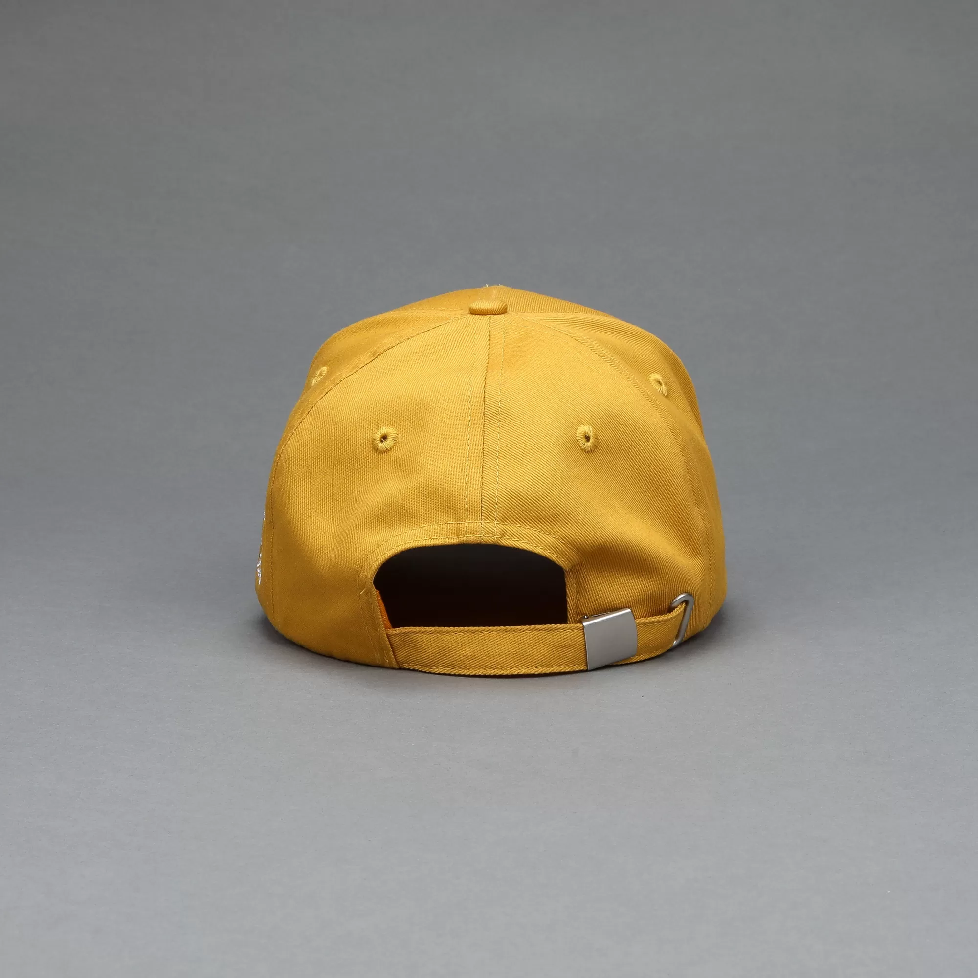 Shop F Cancer X Nfgu 5 Panel Hat In Vintage Gold Headwear