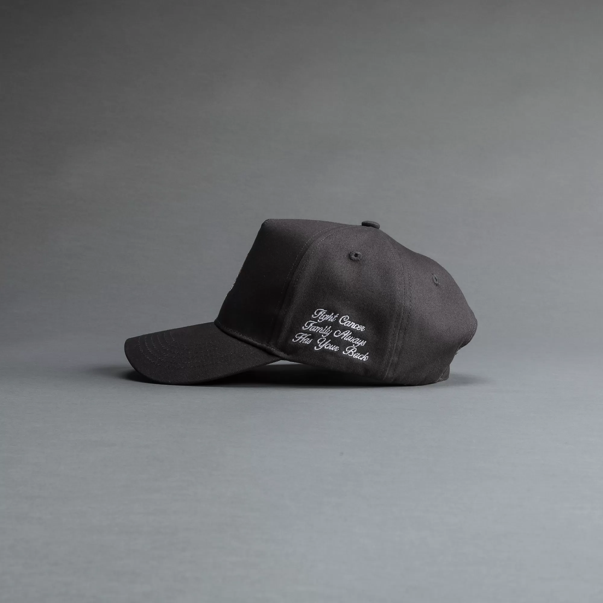 Best F Cancer X Nfgu 5 Panel Hat In Wolf Gray/Light Mauve Headwear