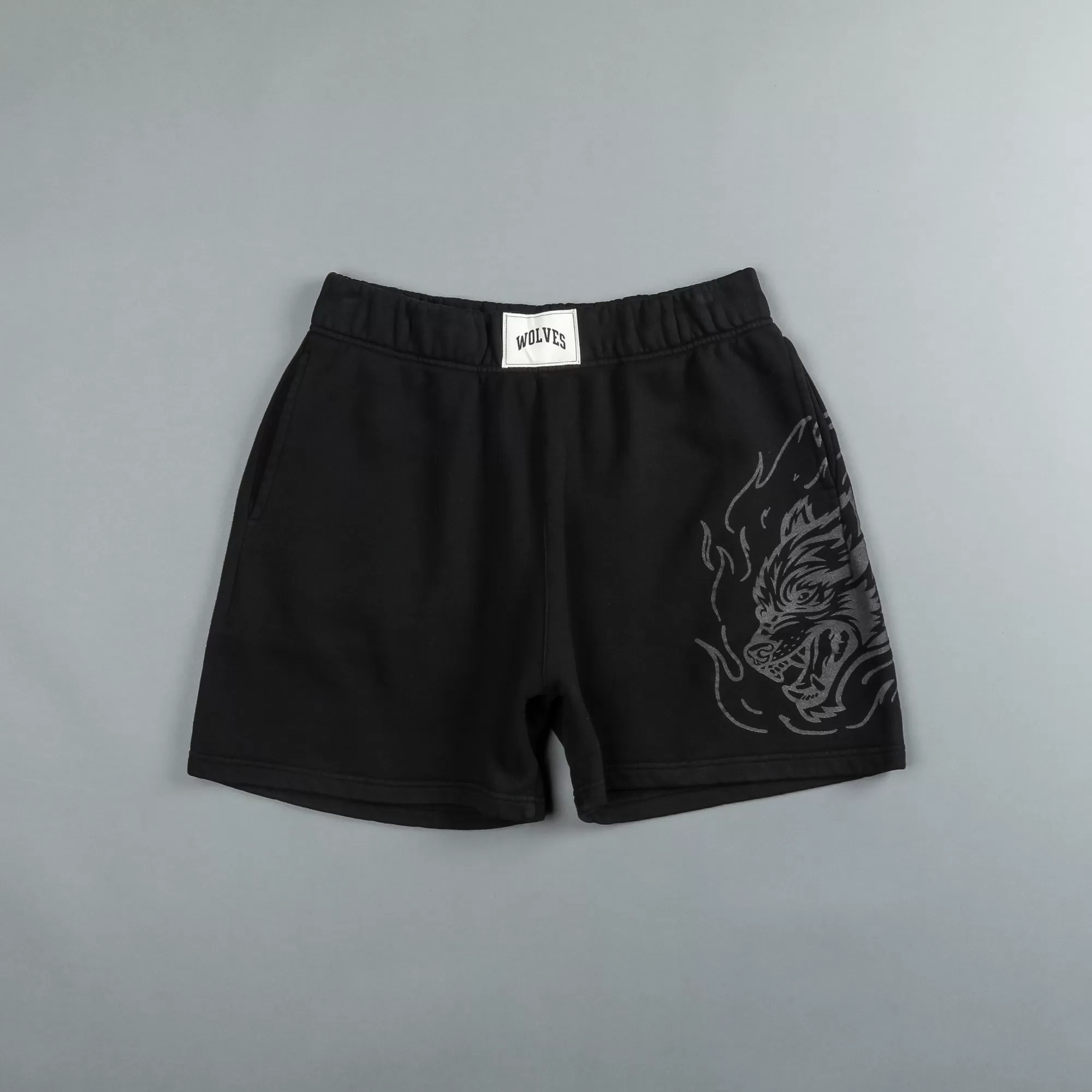 Flash Sale Fired Up Patch Liam Sweat Shorts In Black Men Shorts