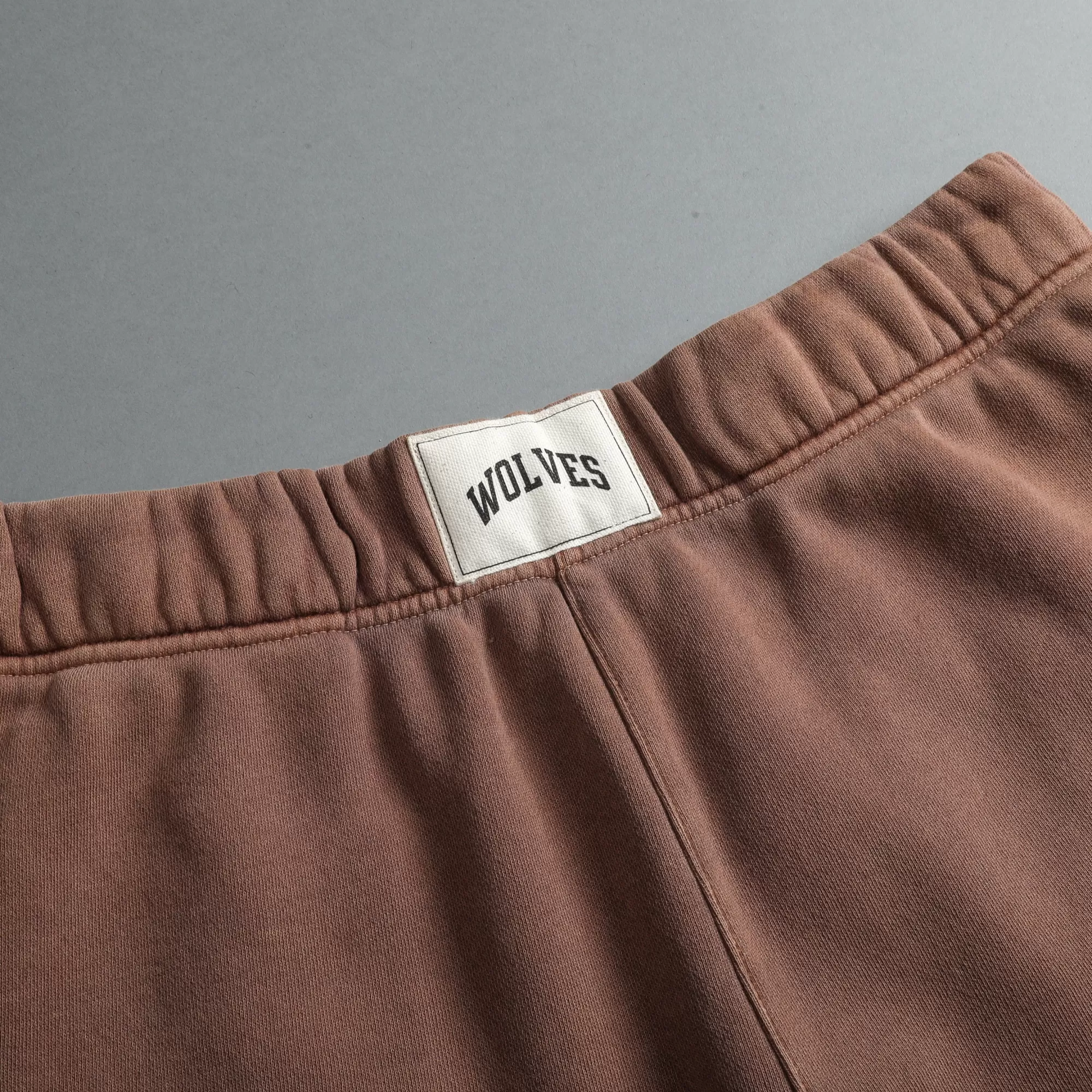 Hot Fired Up Patch Liam Sweat Shorts In Norse Brown Men Shorts